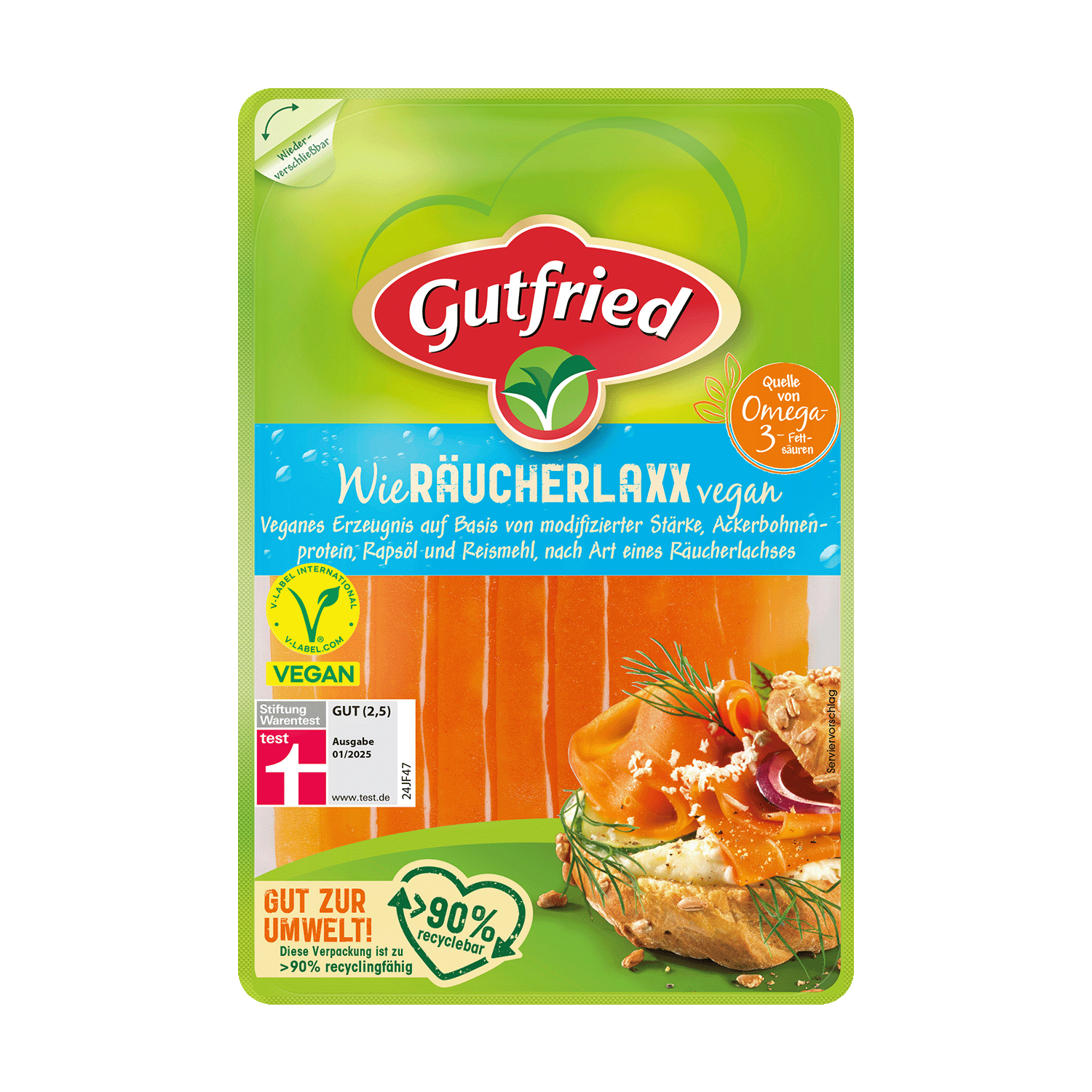 Wie Räucherlaxx Vegan, 80g