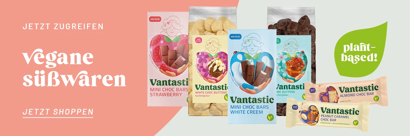 Vegane Süßwaren - Jetzt shoppen