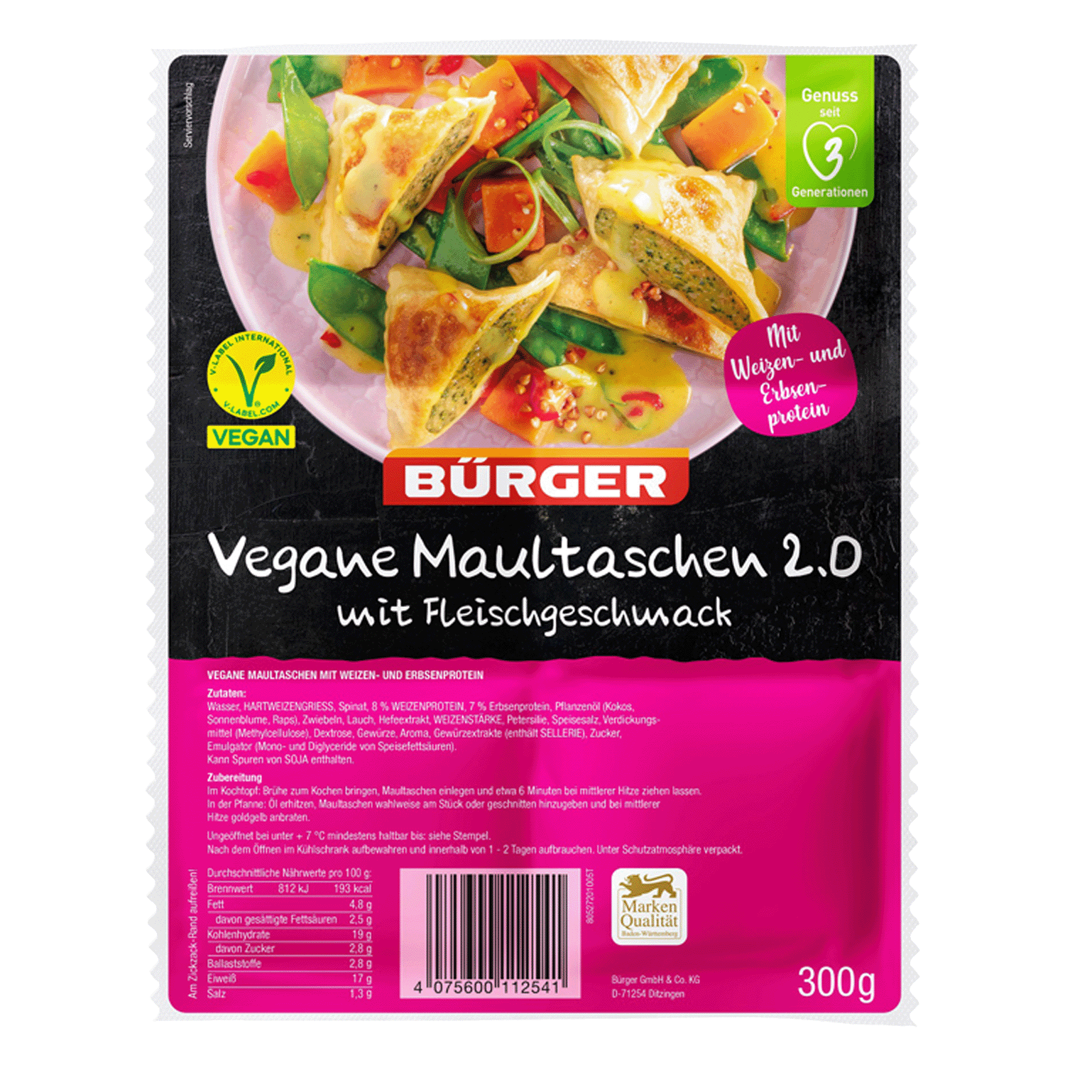 Maultaschen 2.0, 300g