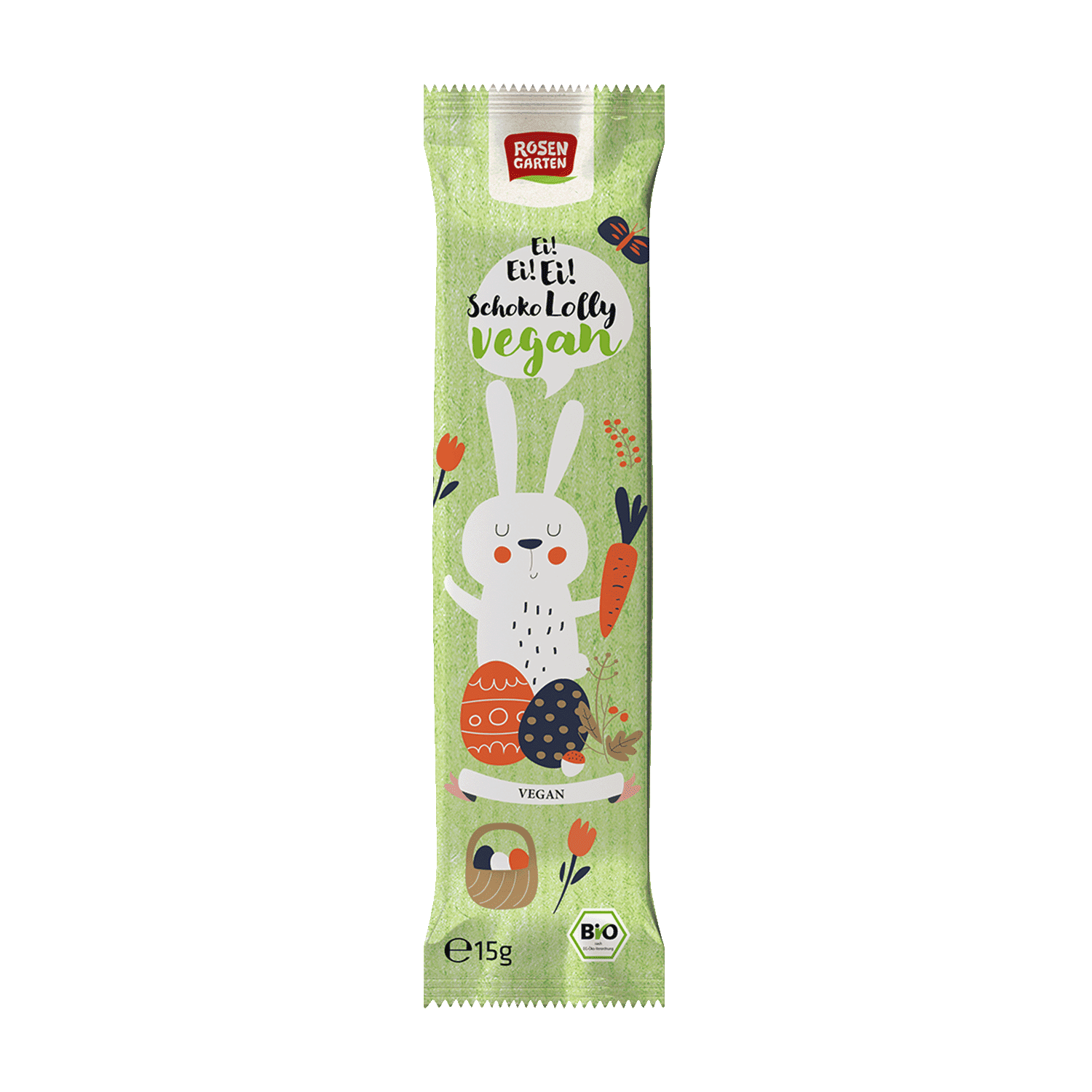 Schoko-Oster-Lolly, BIO, 15g