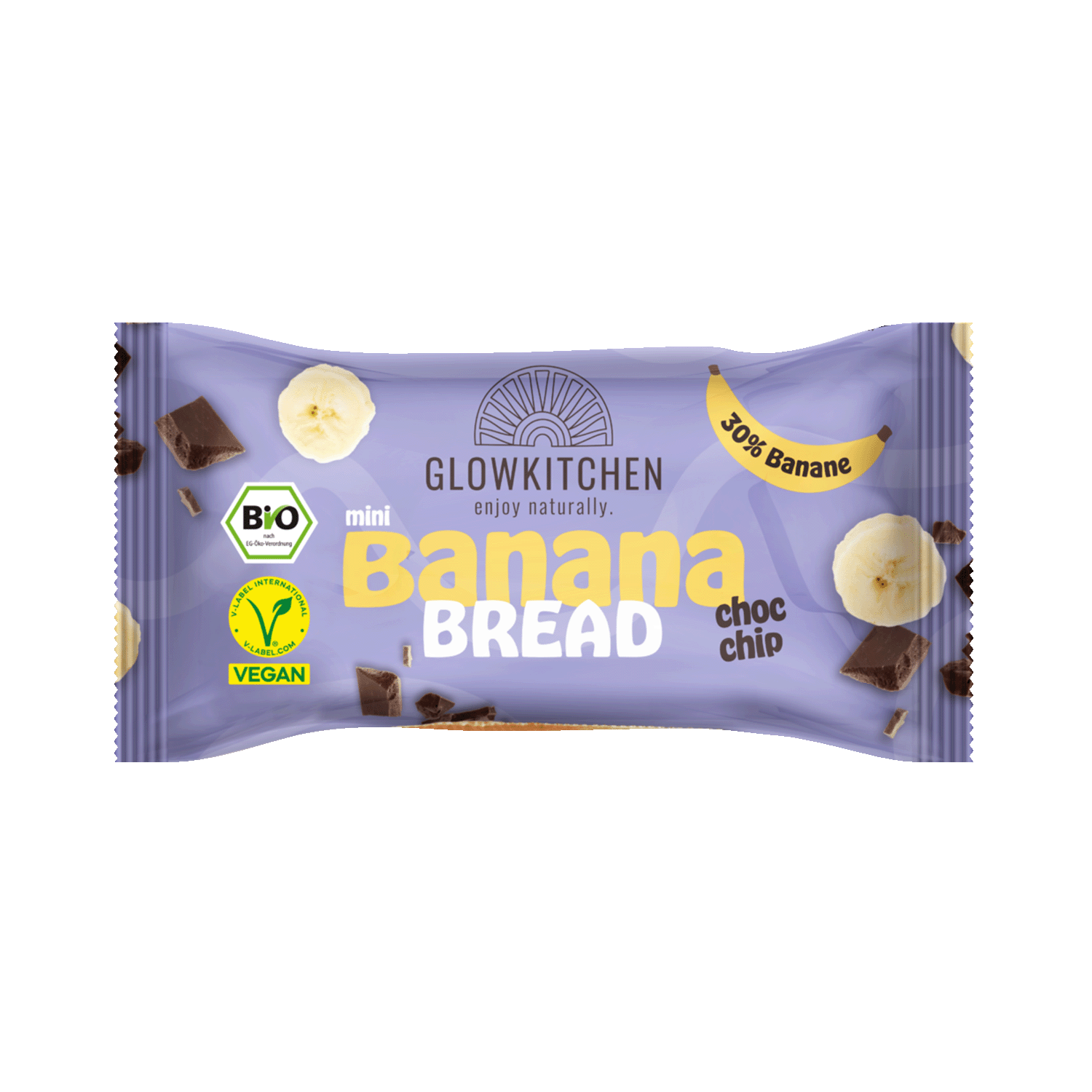 Bananenbrot Mini Choc Chip, BIO, 70g