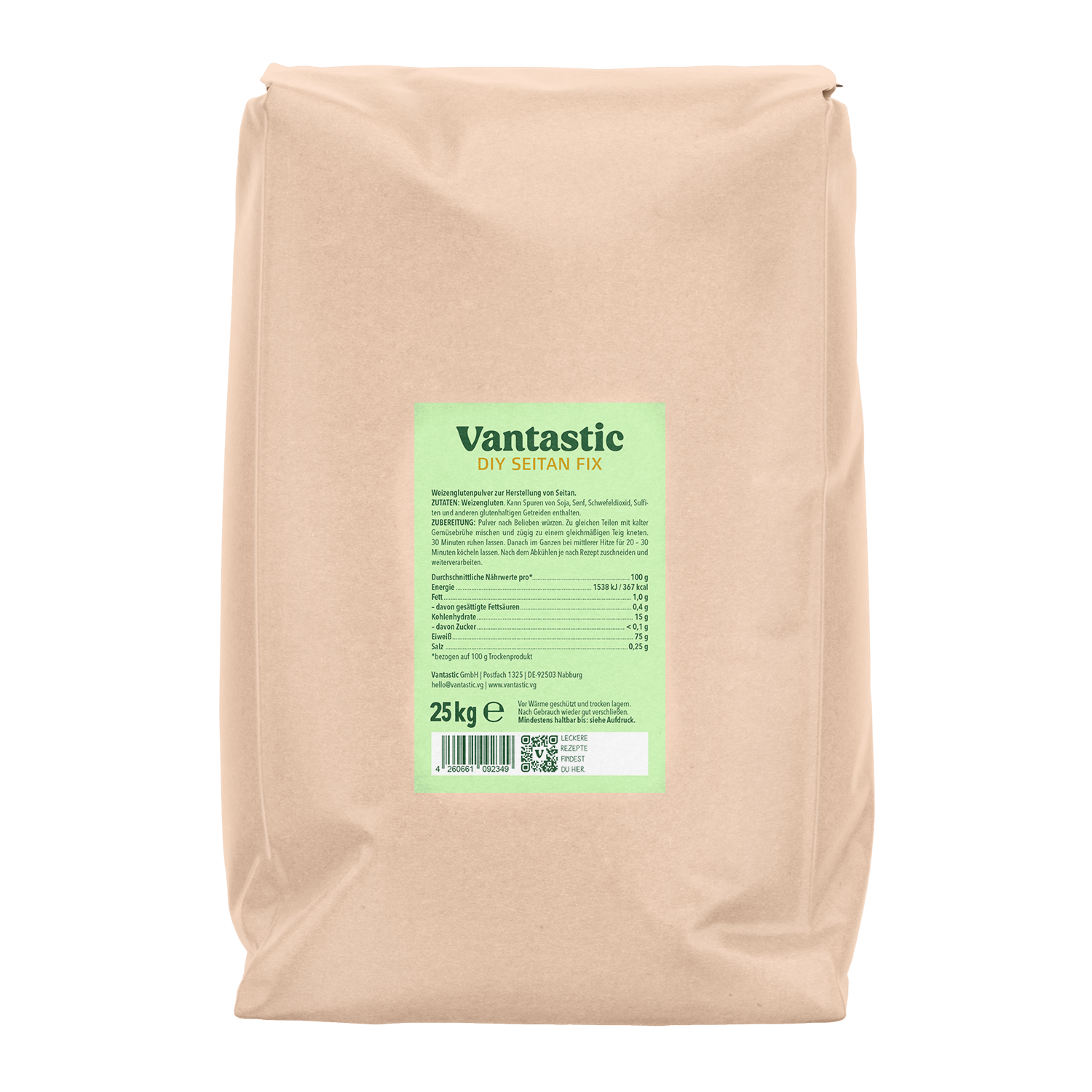 Seitan Fix bulk pack, 25kg