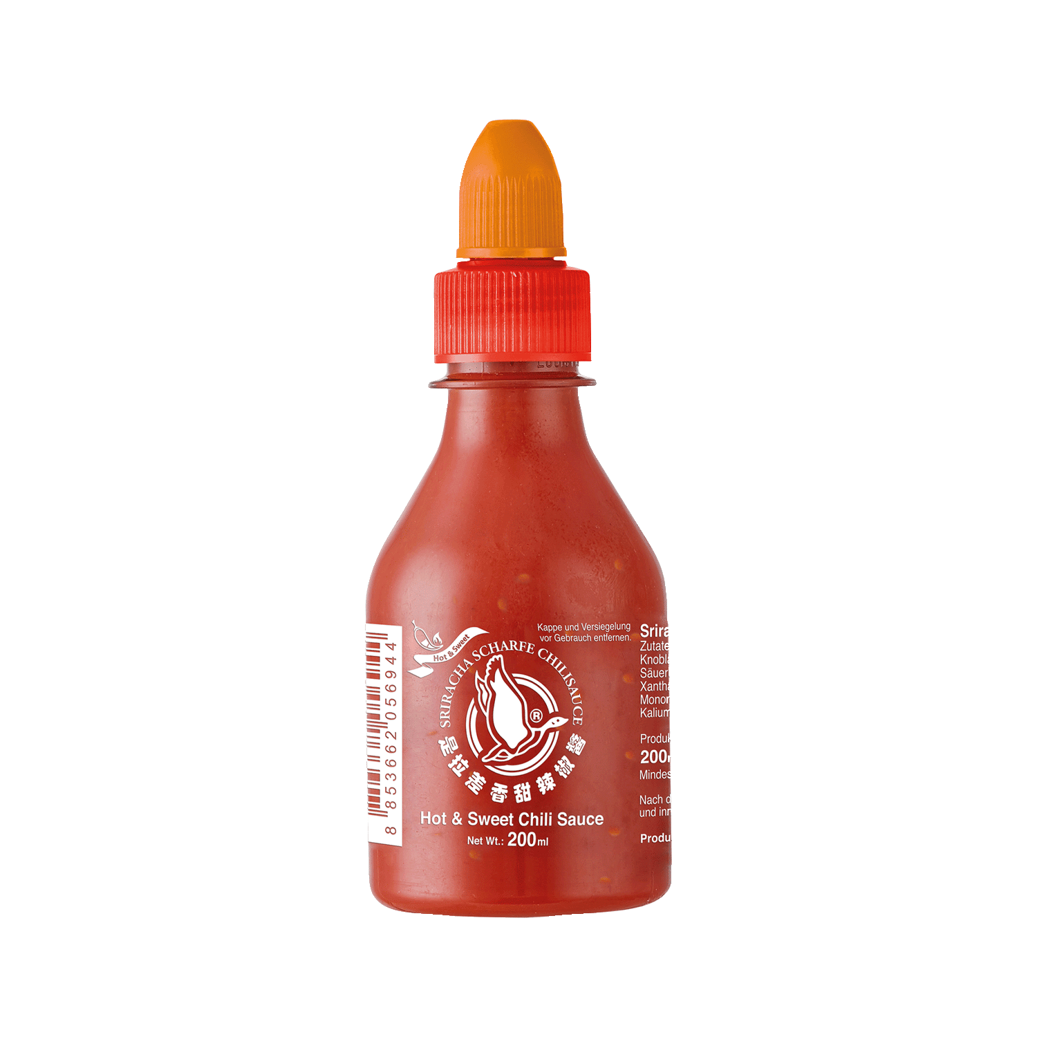 Chilisauce Sriracha scharf & süß, 200ml