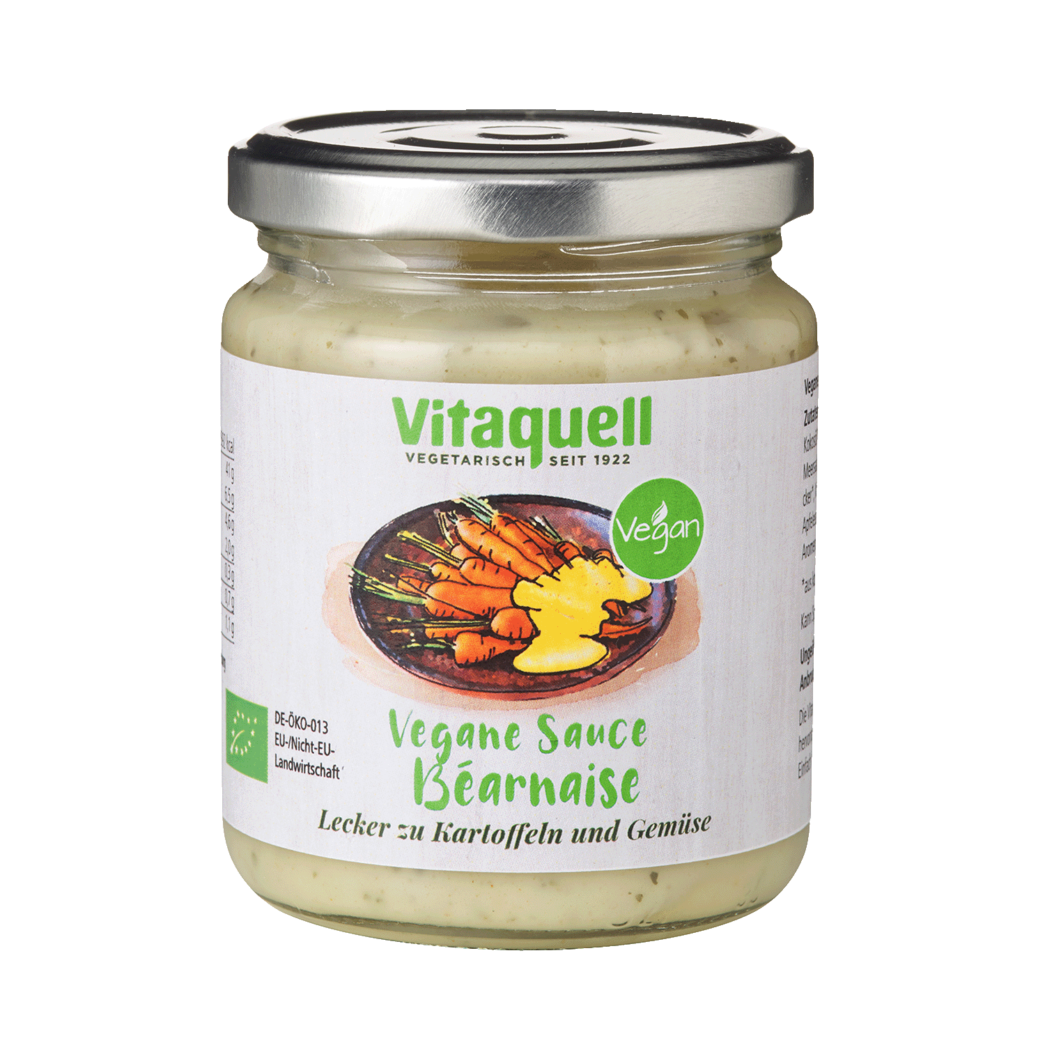 Vegane Sauce Béarnaise, BIO, 220ml