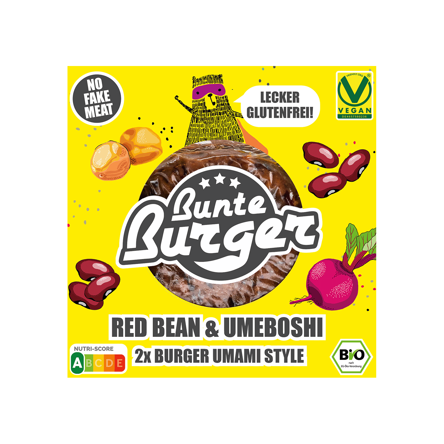 Red Bean Umami Style, Organic, 180g