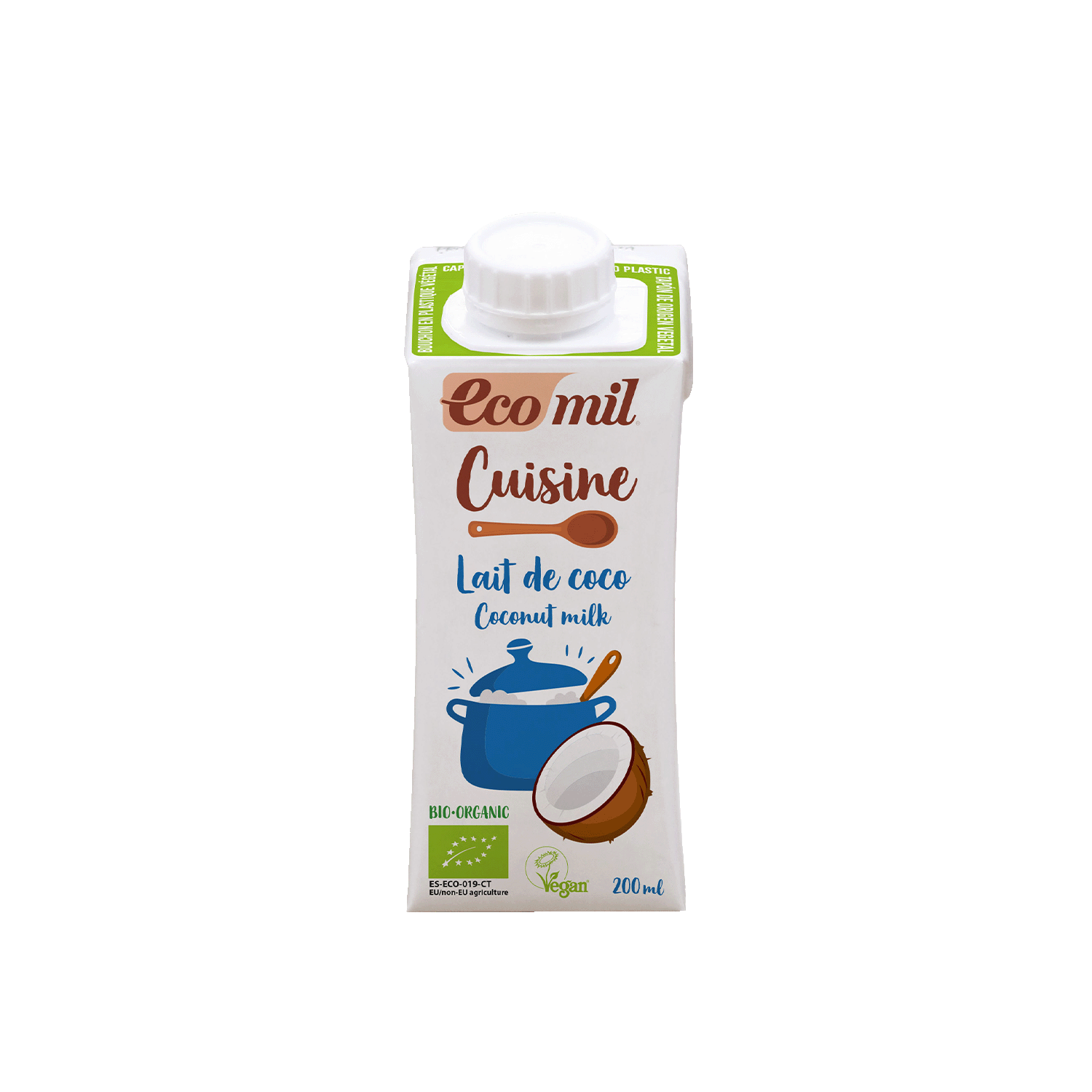 Coconut Cuisine Coconut Milk, Organic, 200ml
