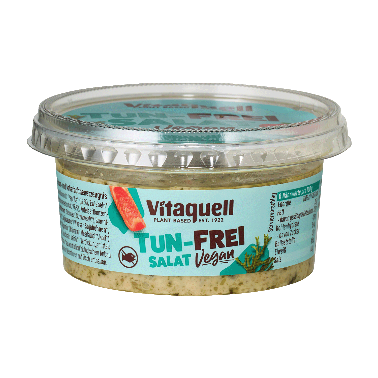 Veganer Tun-Frei Salat, BIO, 150g