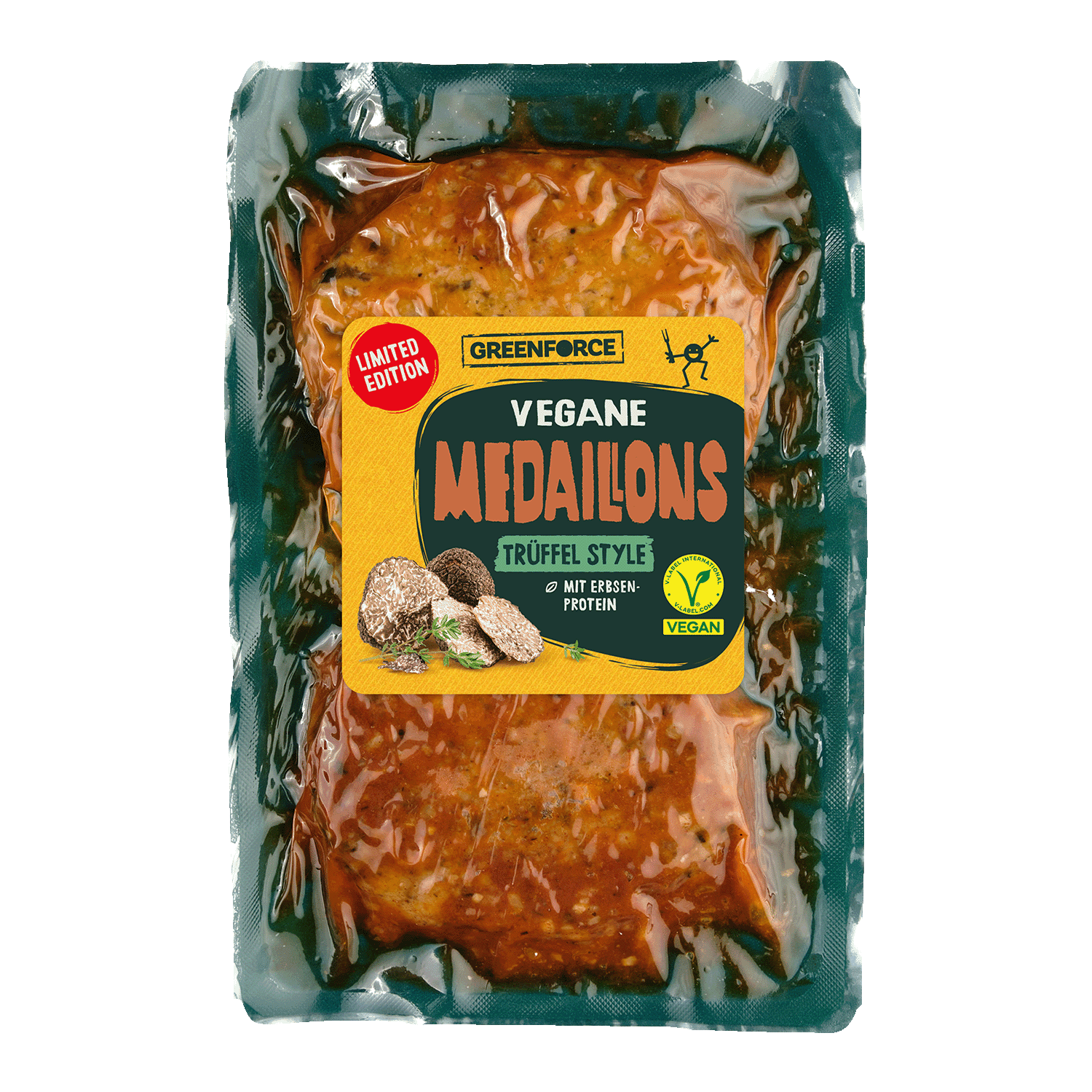 Vegane Medaillons Trüffel Style, 180g