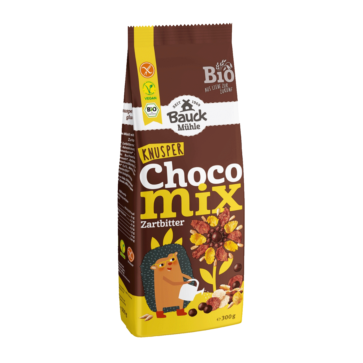 Knusper Choco Mix Zartbitter glutenfrei, BIO, 300g