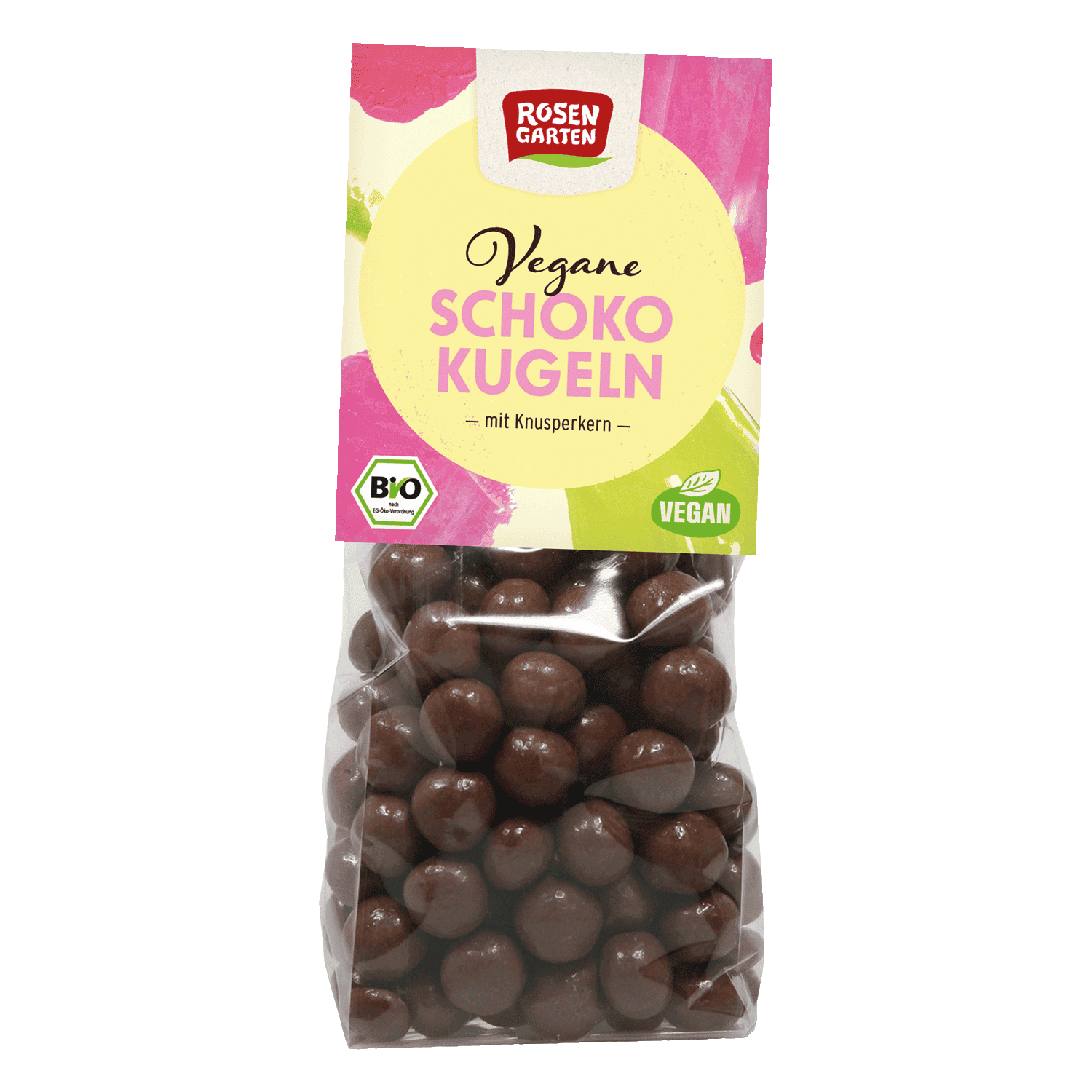 Vegan Chocolate Balls with a Crispy Centre, Organic, 80g