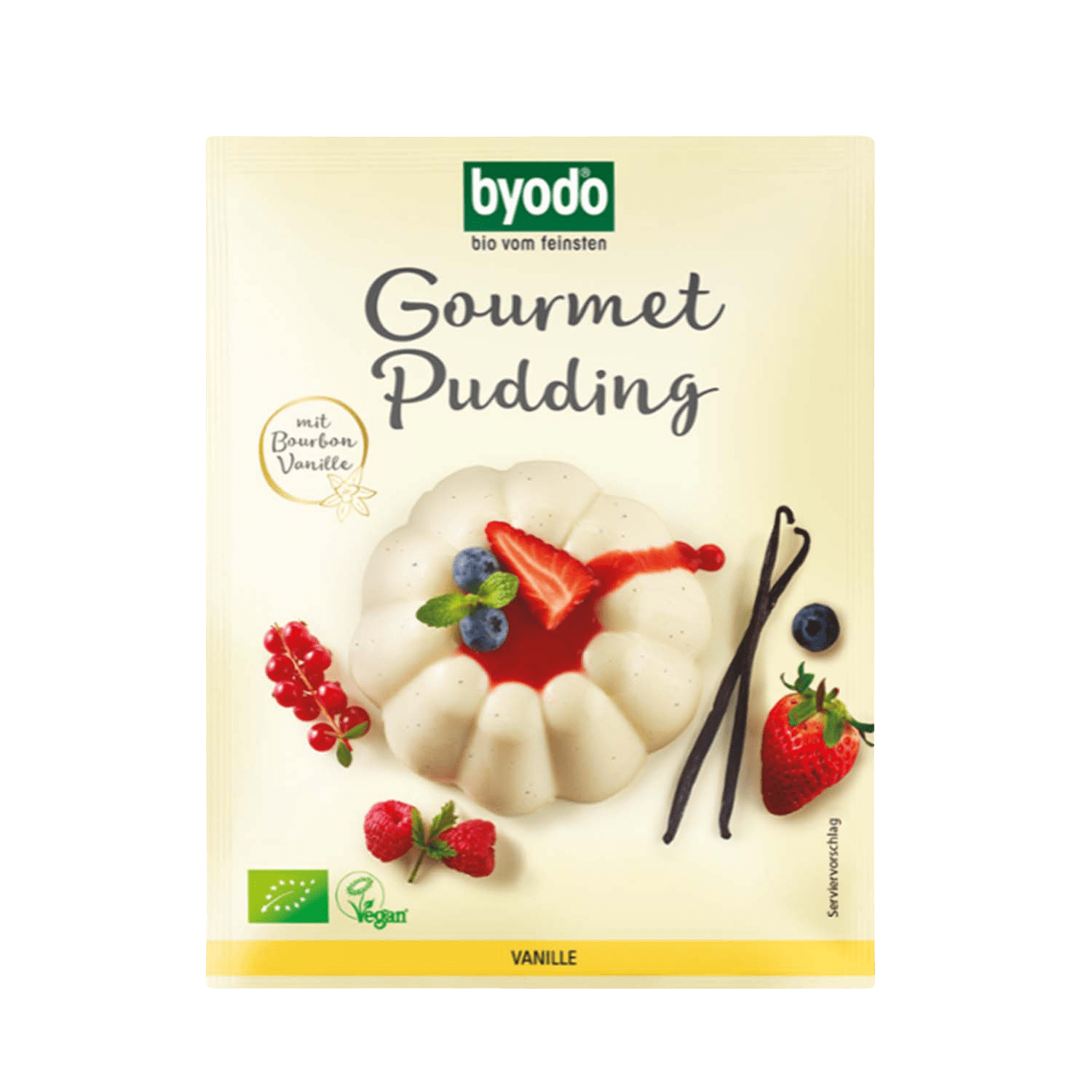 Gourmet Pudding Vanilla, Organic, 36g