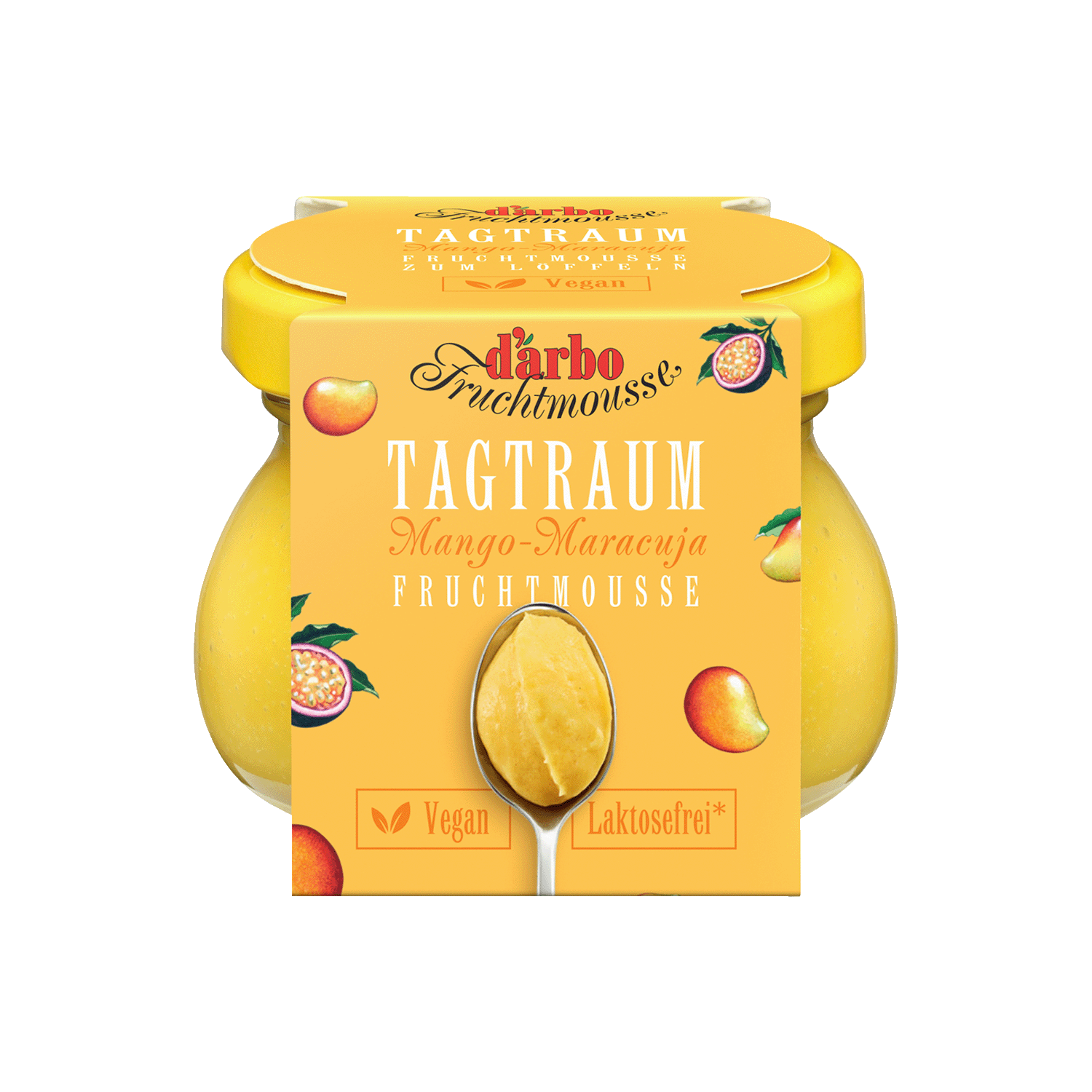 "Tagtraum" Fruit mousse Mango-passion fruit, 90g