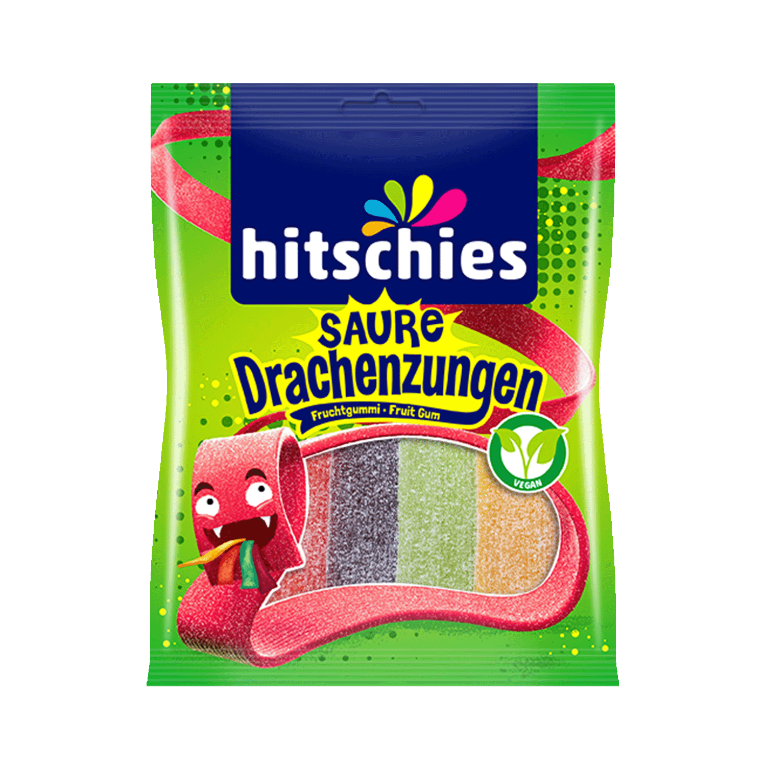 Fruit gum "Saure Drachenzungen", 125g