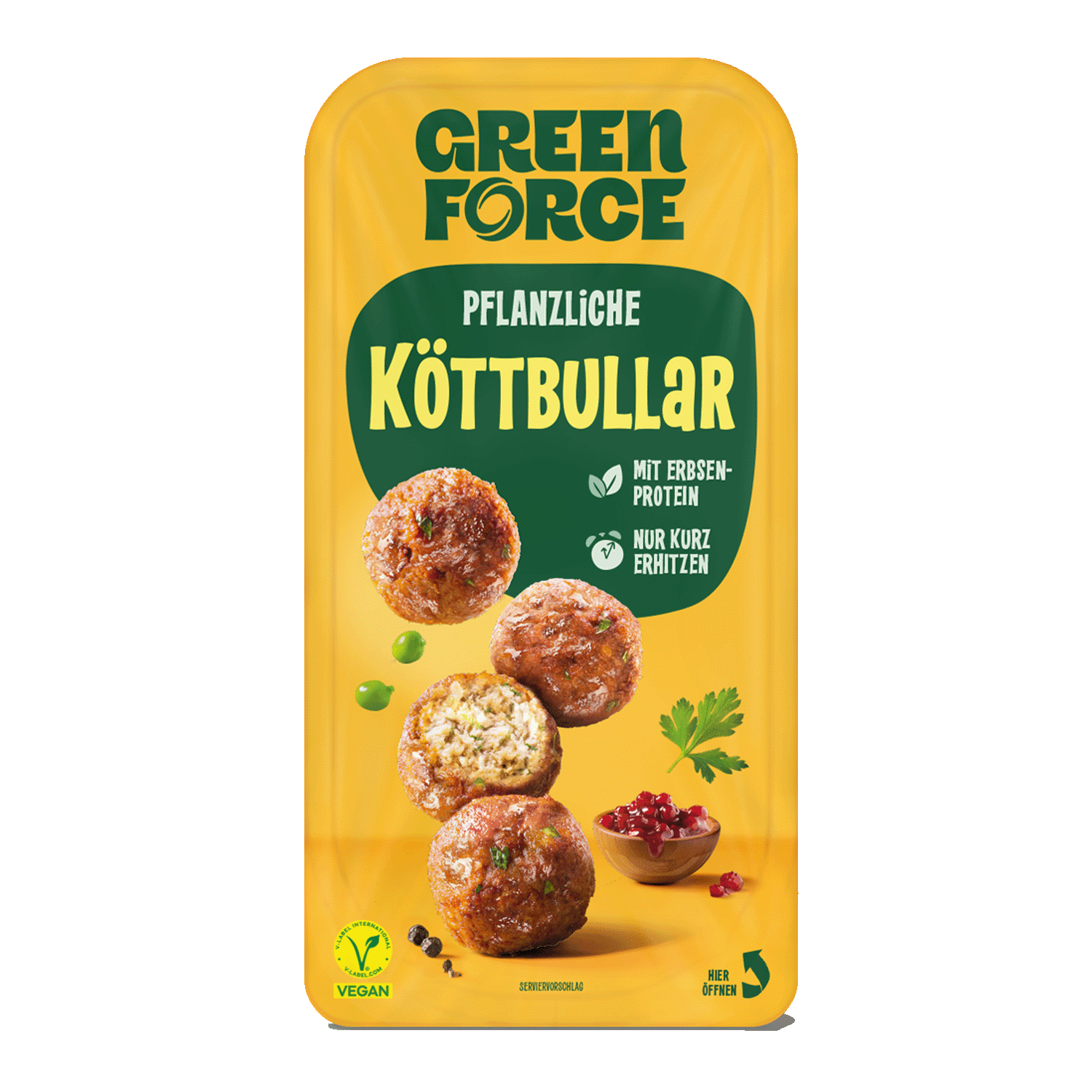 Vegane Köttbullar, 180g