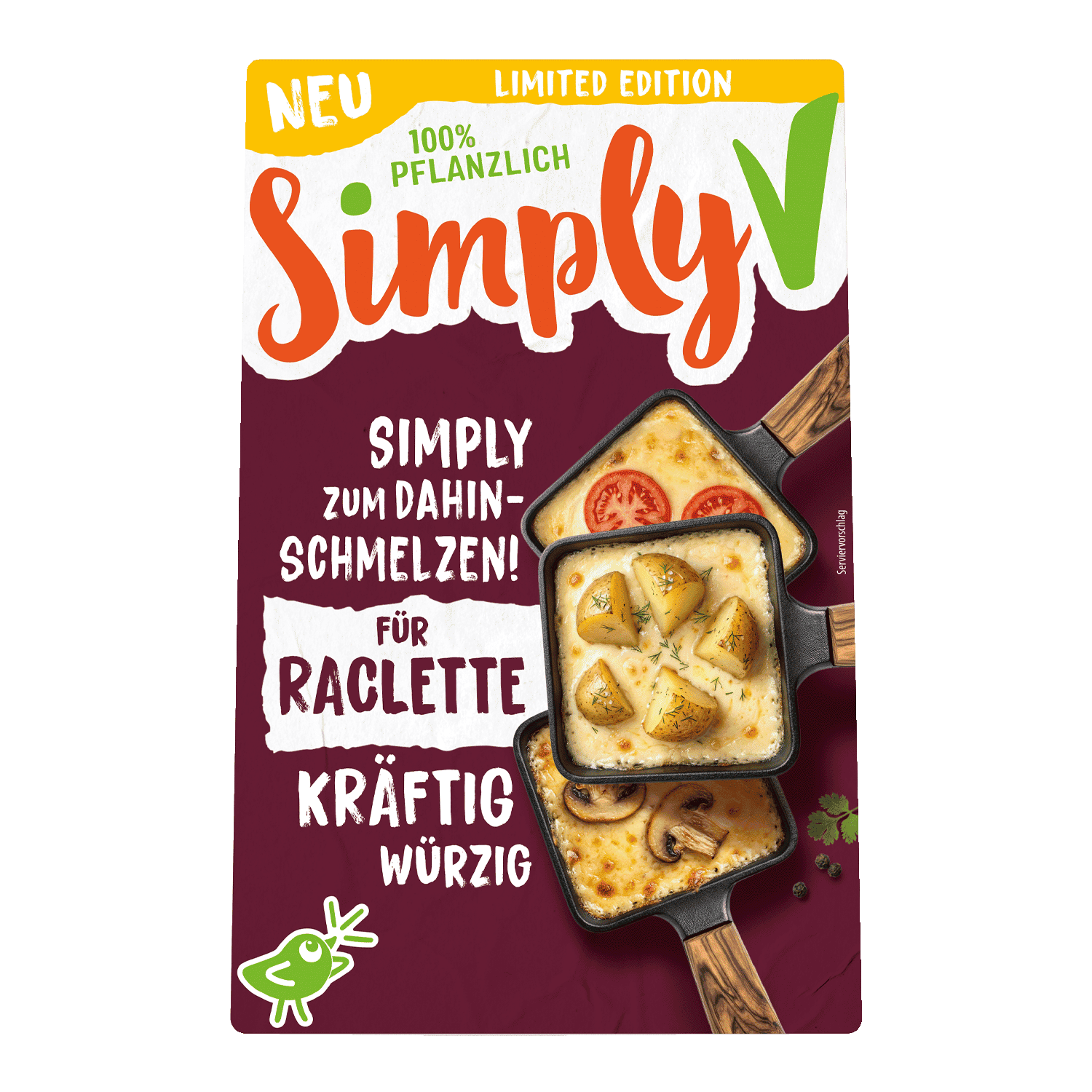 würzige Raclette Scheiben