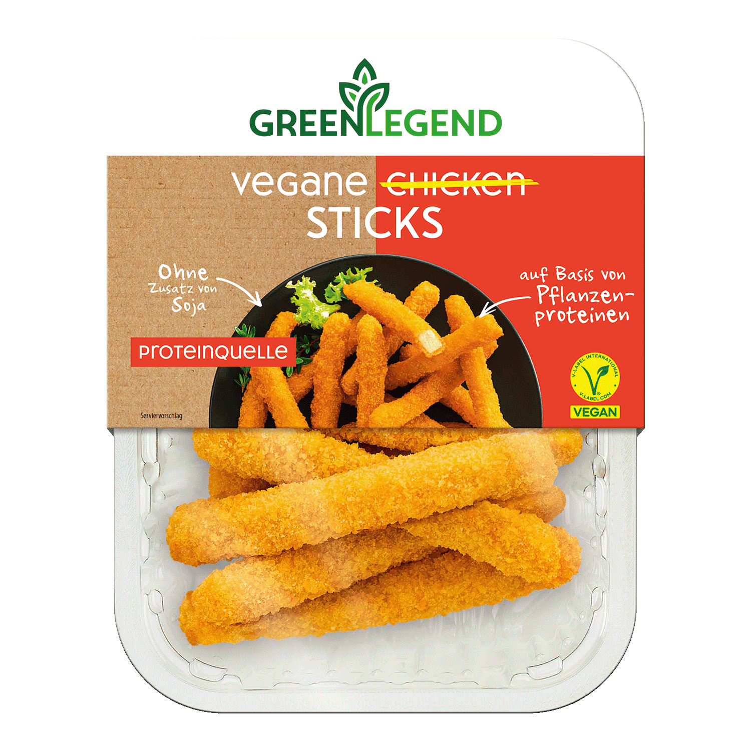 Vegane Chicken Sticks, 180g