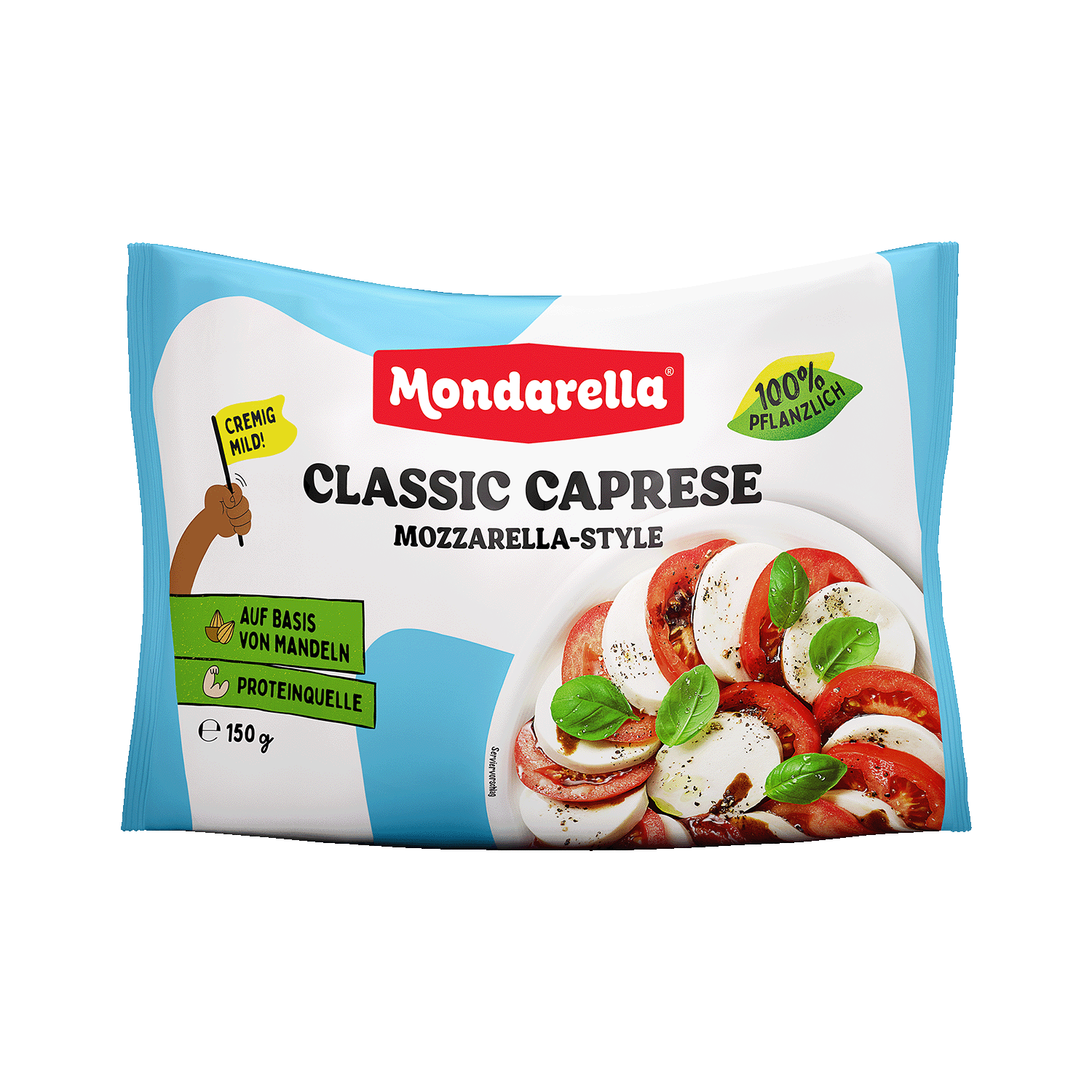 Plant-based mozzarella alternative, 150g