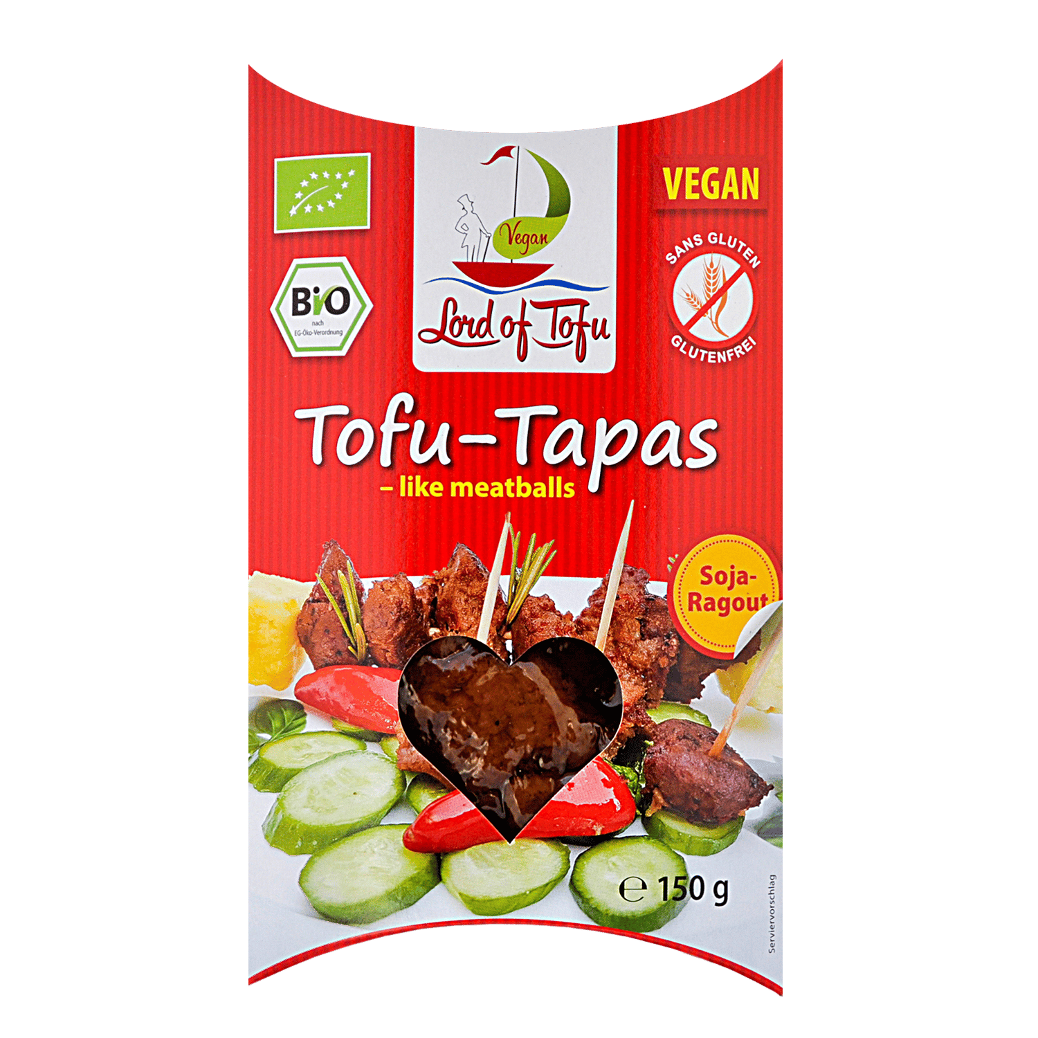 Tofu-Tapas, Organic, 150g