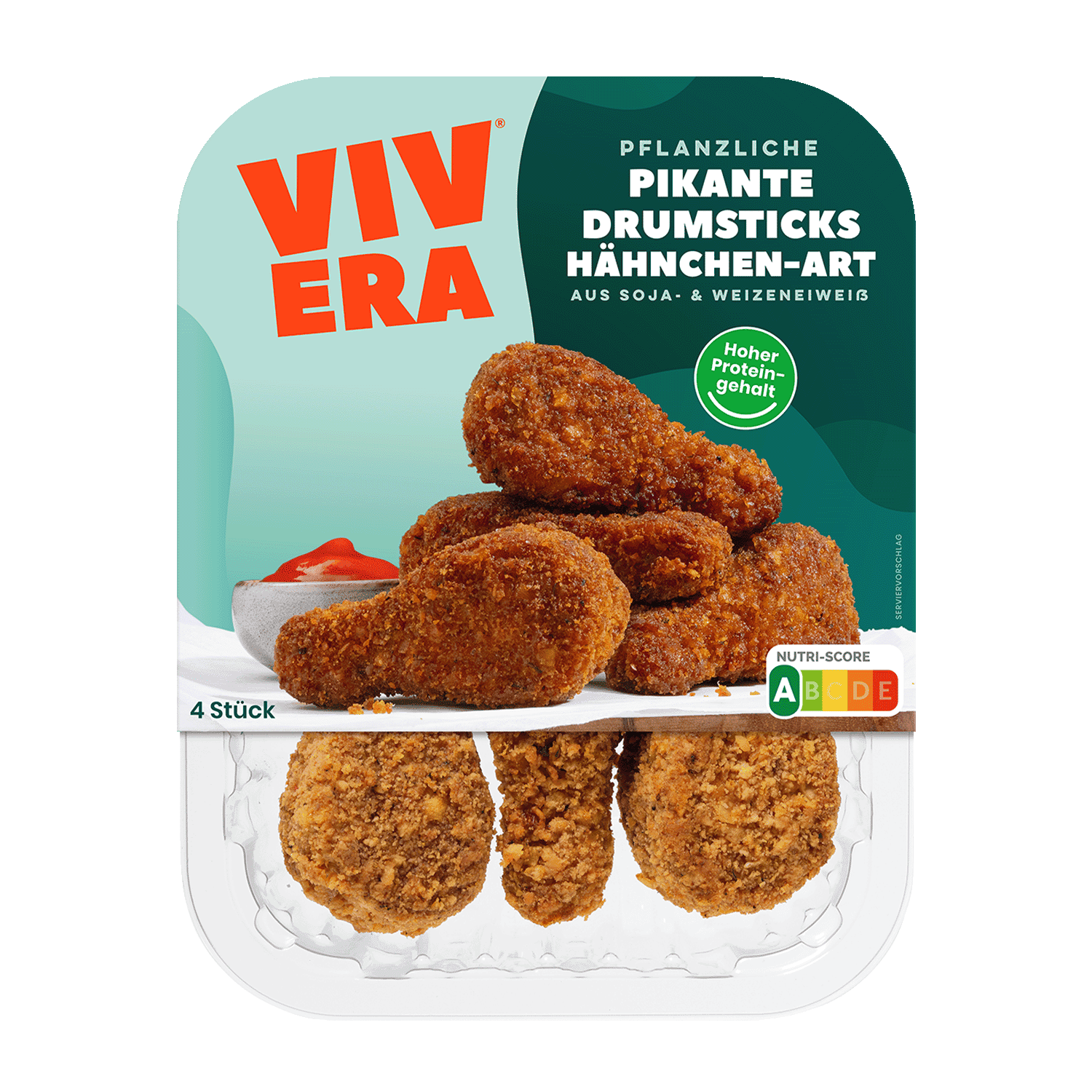 Vegan Spicy Drumsticks Chicken Style, 216g