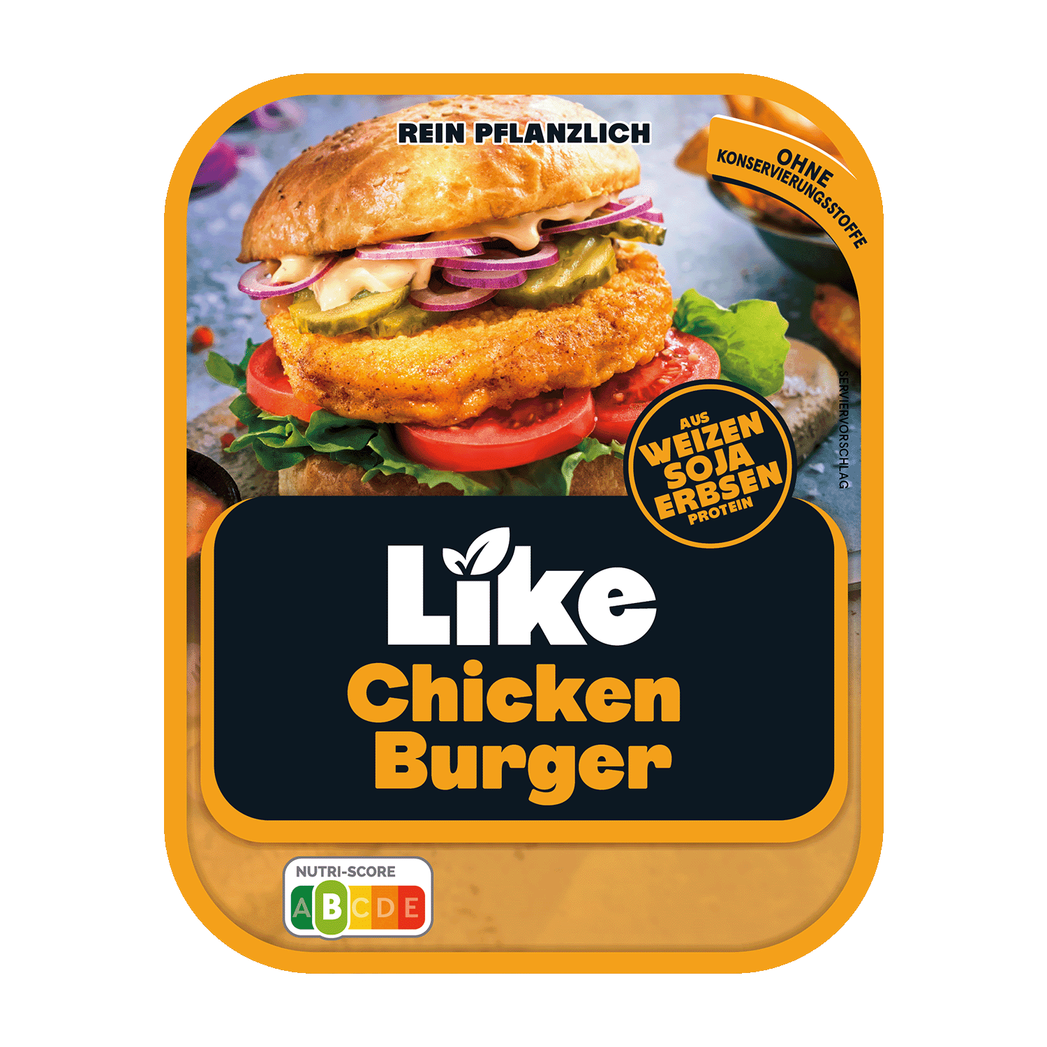 veganer Chicken Burger, 180g