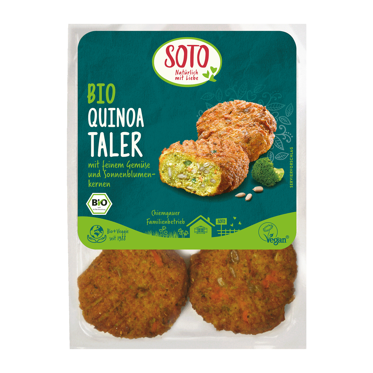 Quinoa-Taler, BIO, 195g