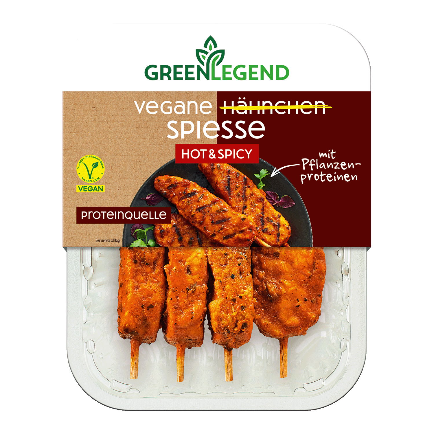 Vegan Chicken Skewers Sweet BBQ