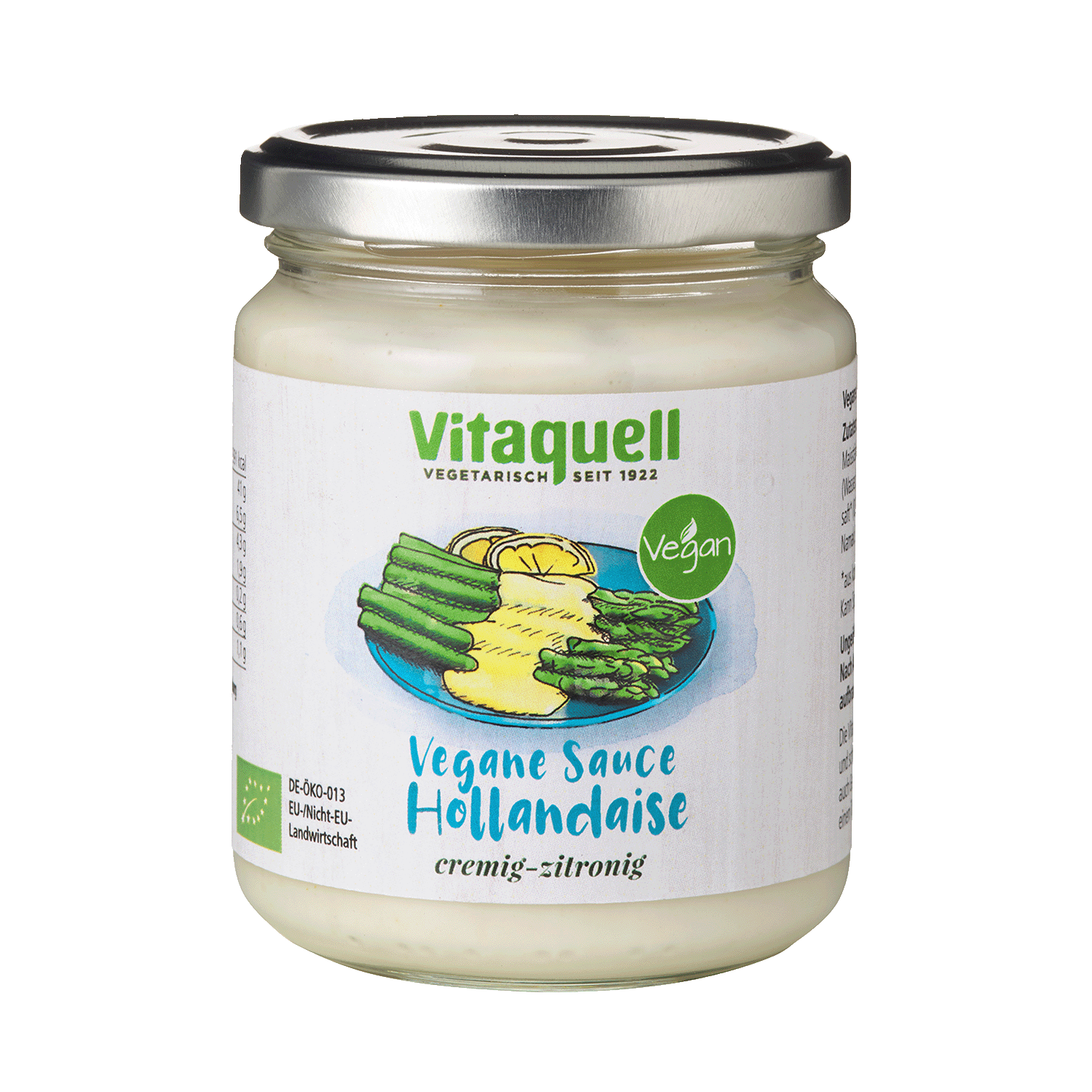 Vegane Sauce Hollandaise, BIO, 210ml