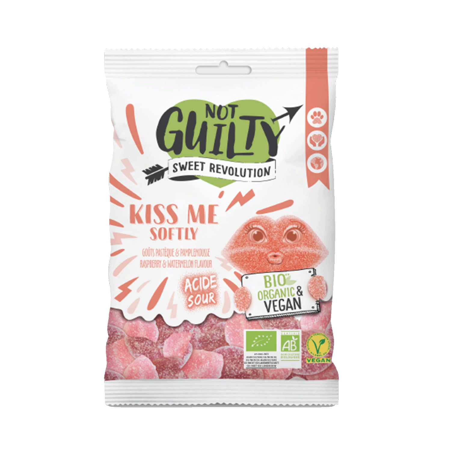 Kiss Me Softly, Organic, 100g