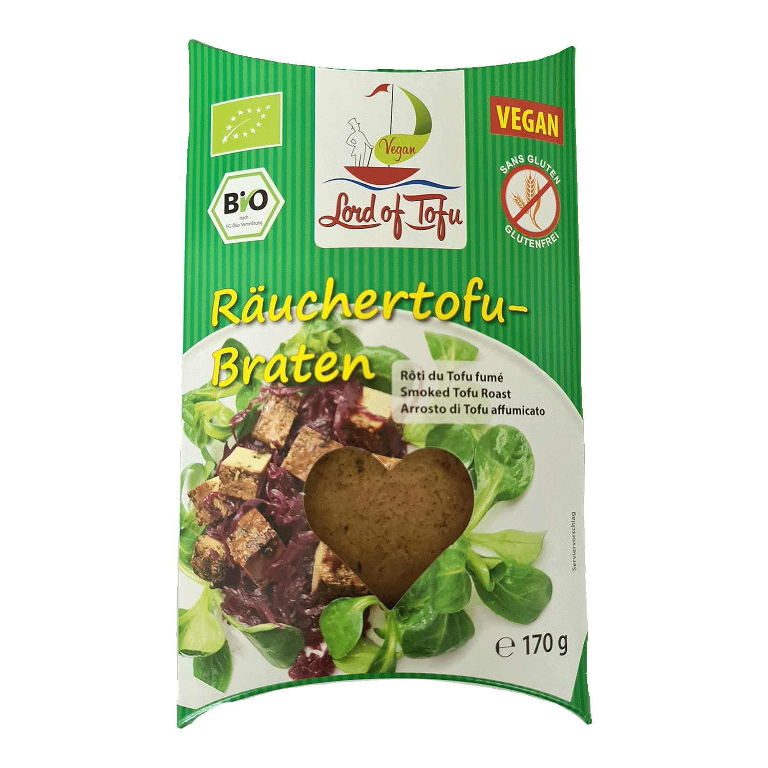 Räuchertofu-Braten, BIO, 170g