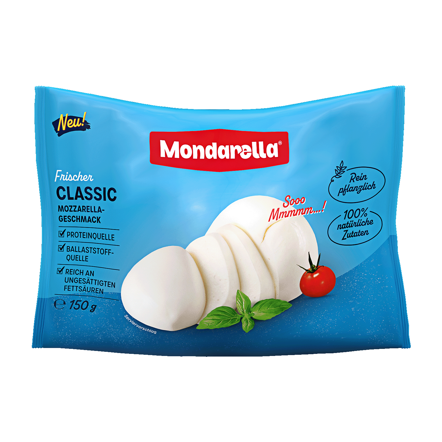 Pflanzliche Mozzarella-Alternative, 150g