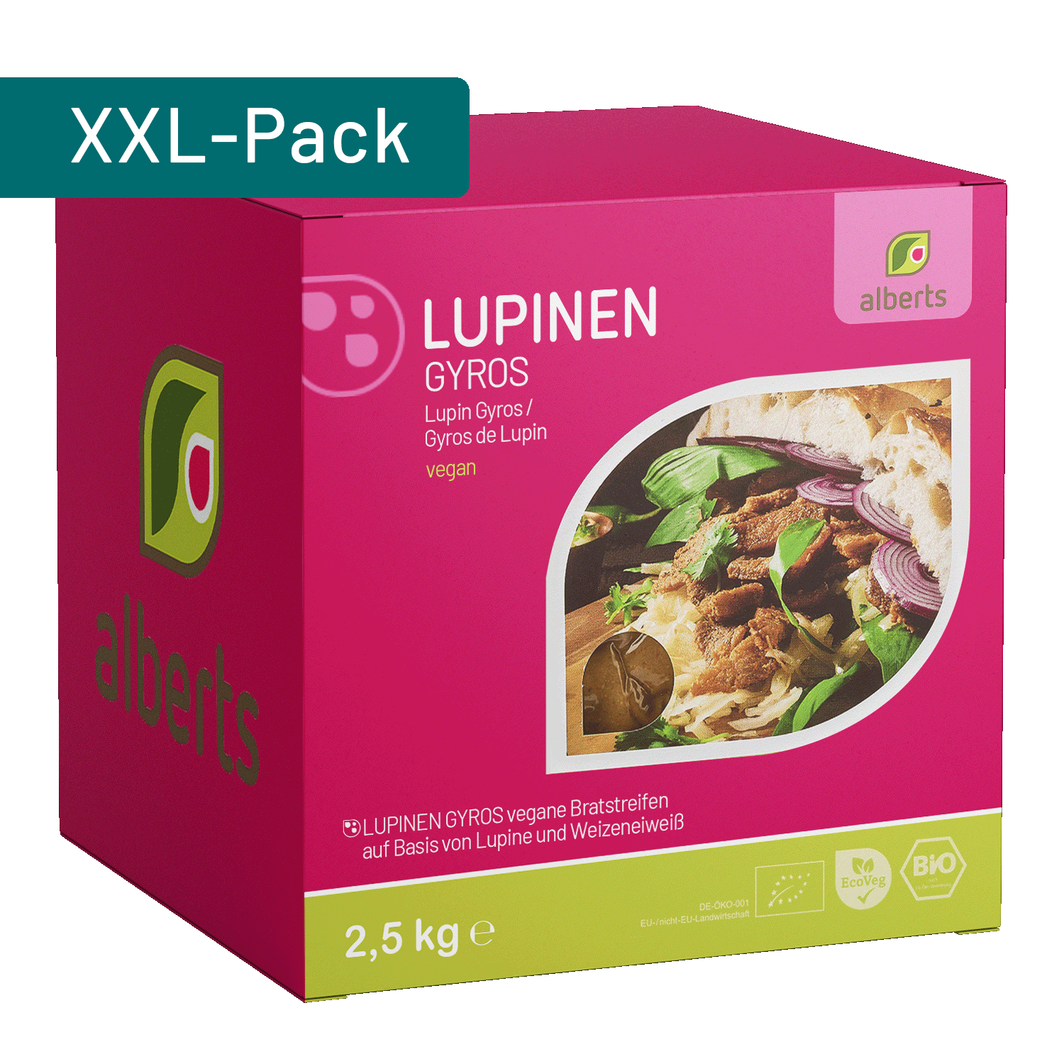 Lupin Gyros, Organic, 2.5kg