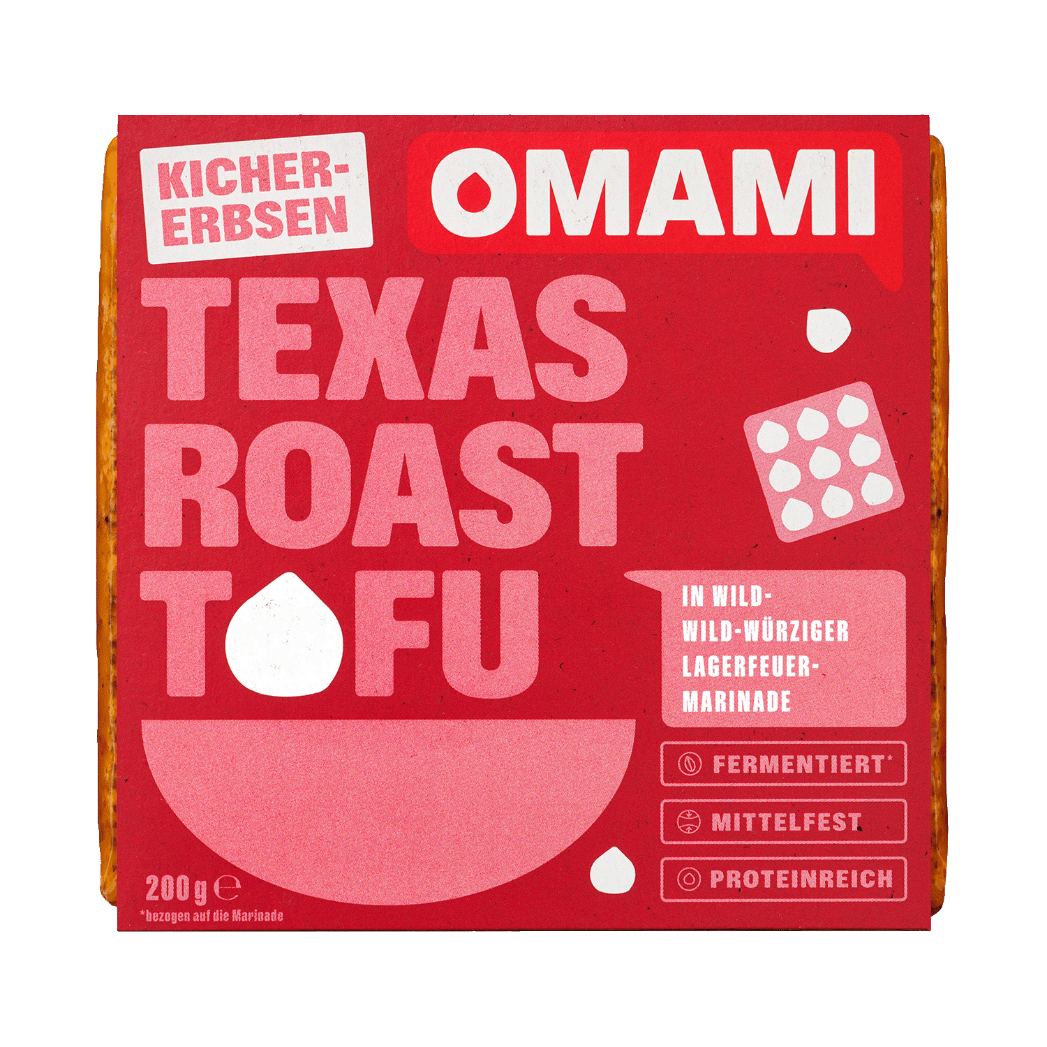 Chickpea tofu Texas Roast, 200g