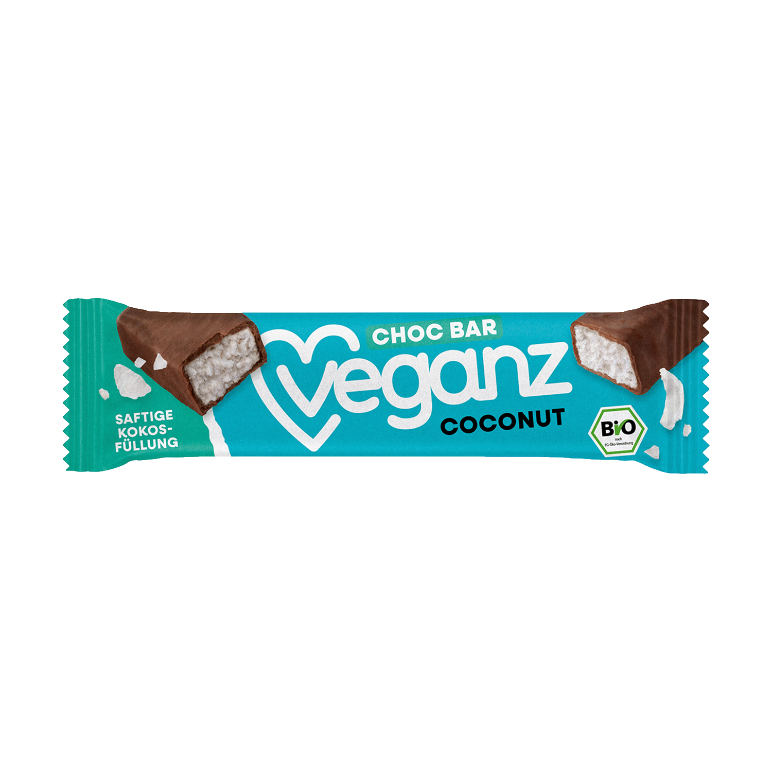 Choc Bar Coconut, Organic, 40g