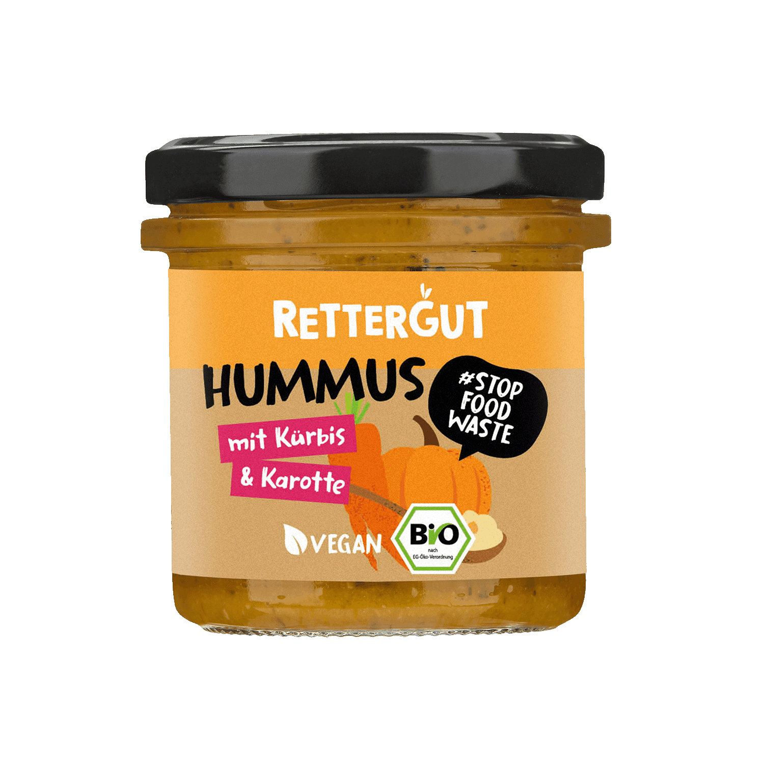 Hummus Pumkin Carrot, Organic, 135g