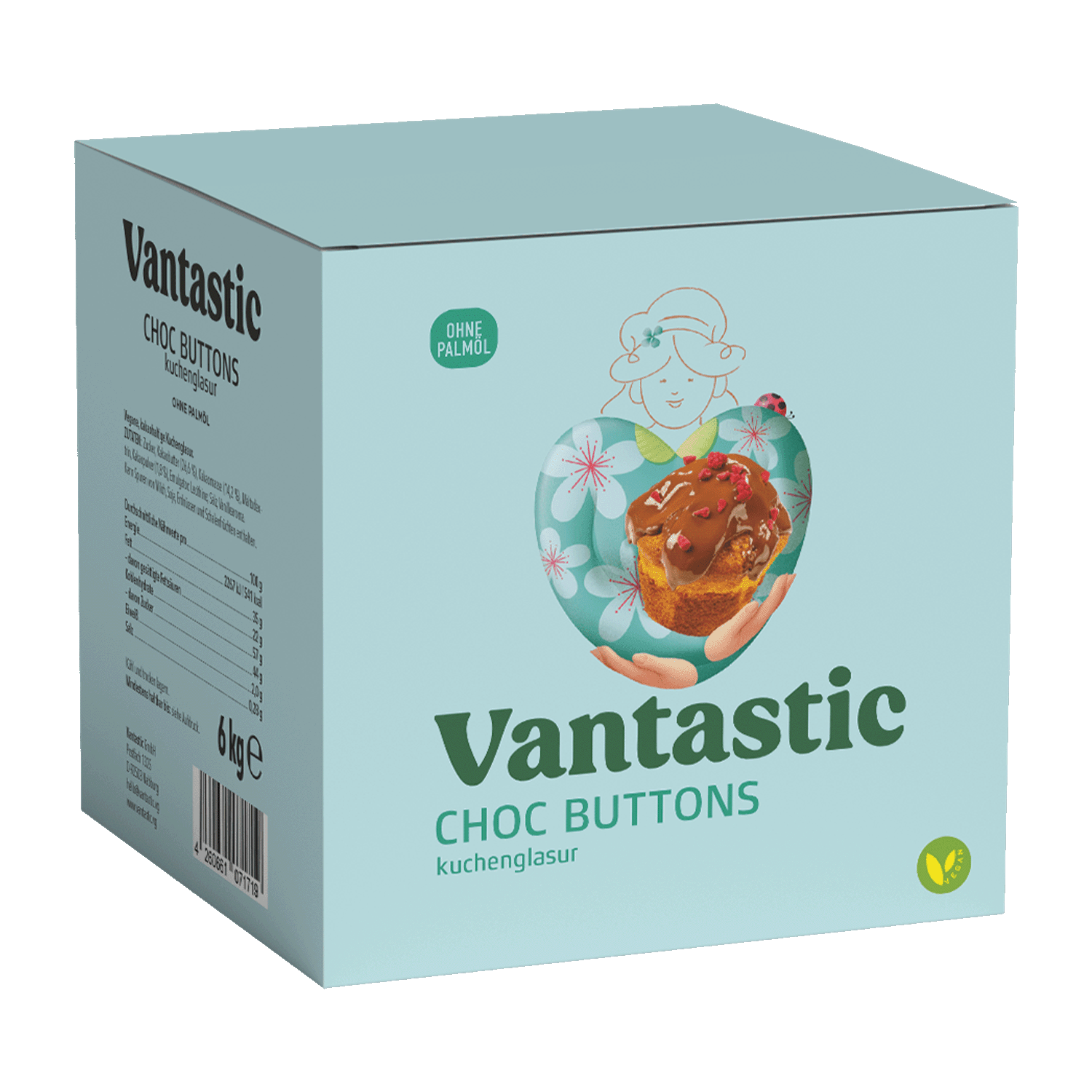 Vantastic Choc Buttons, 6kg