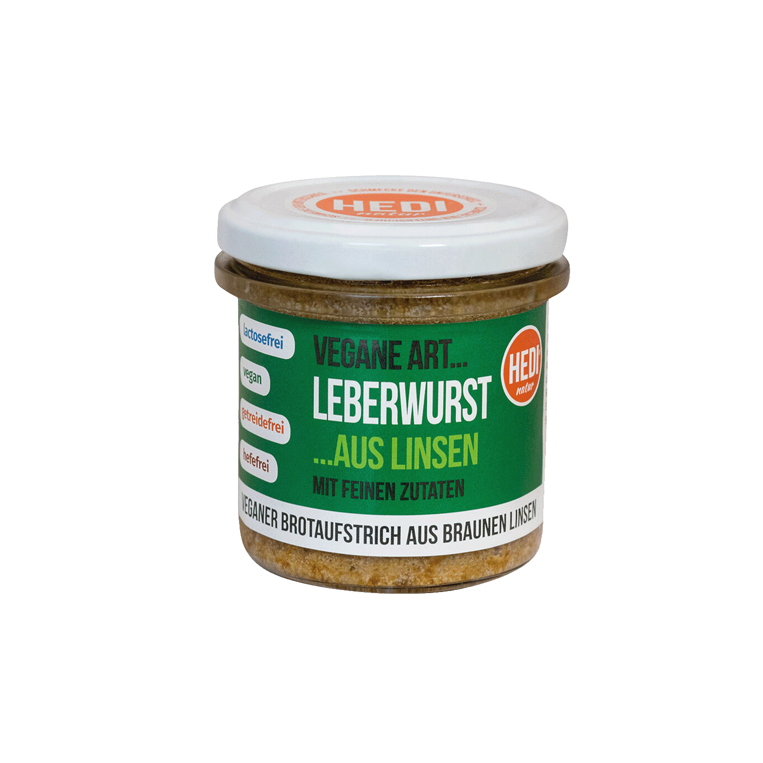 Vegane Art Leberwurst aus Linsen, BIO, 140g