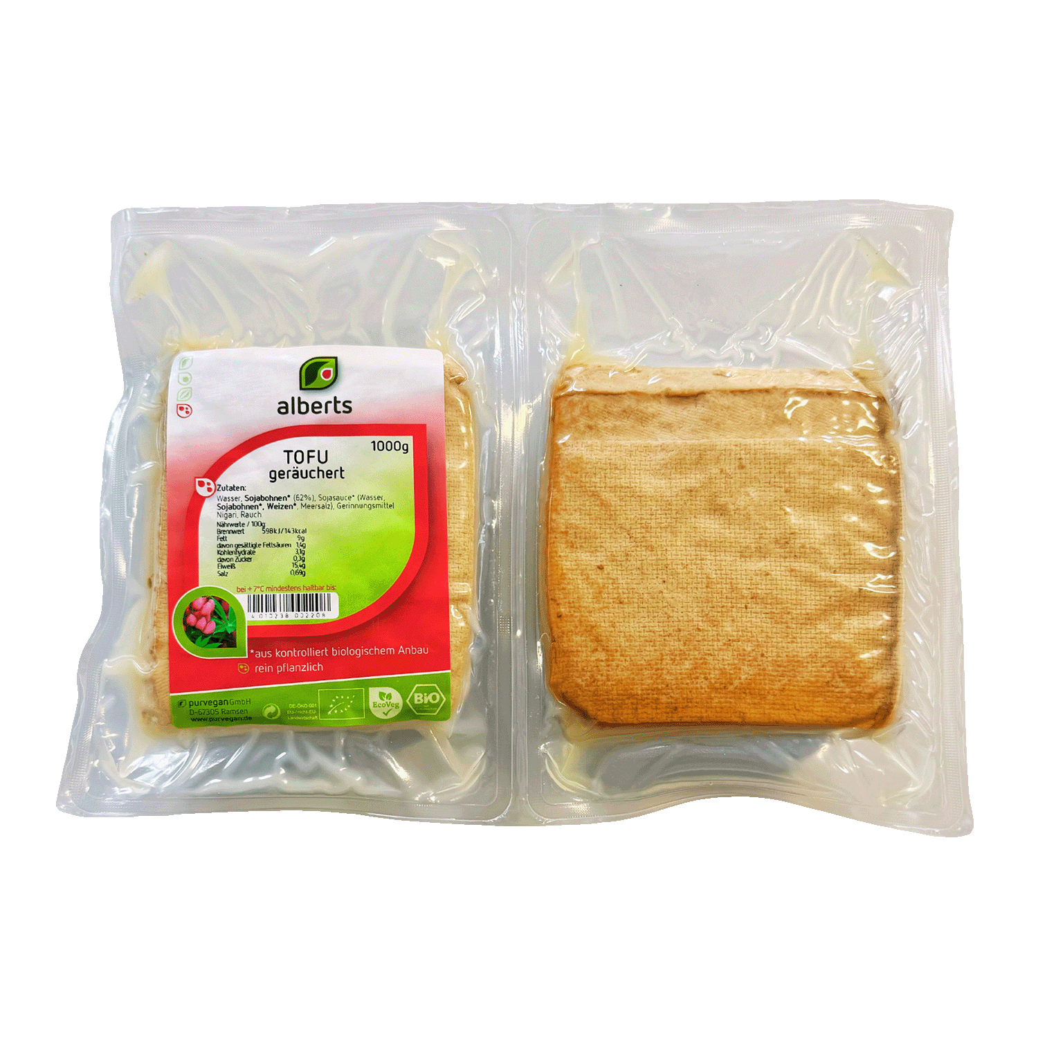 Tofu Smoked, Organic, 1kg