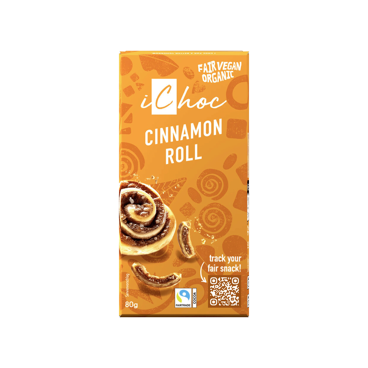 Cinnamon Roll, Organic, 80g