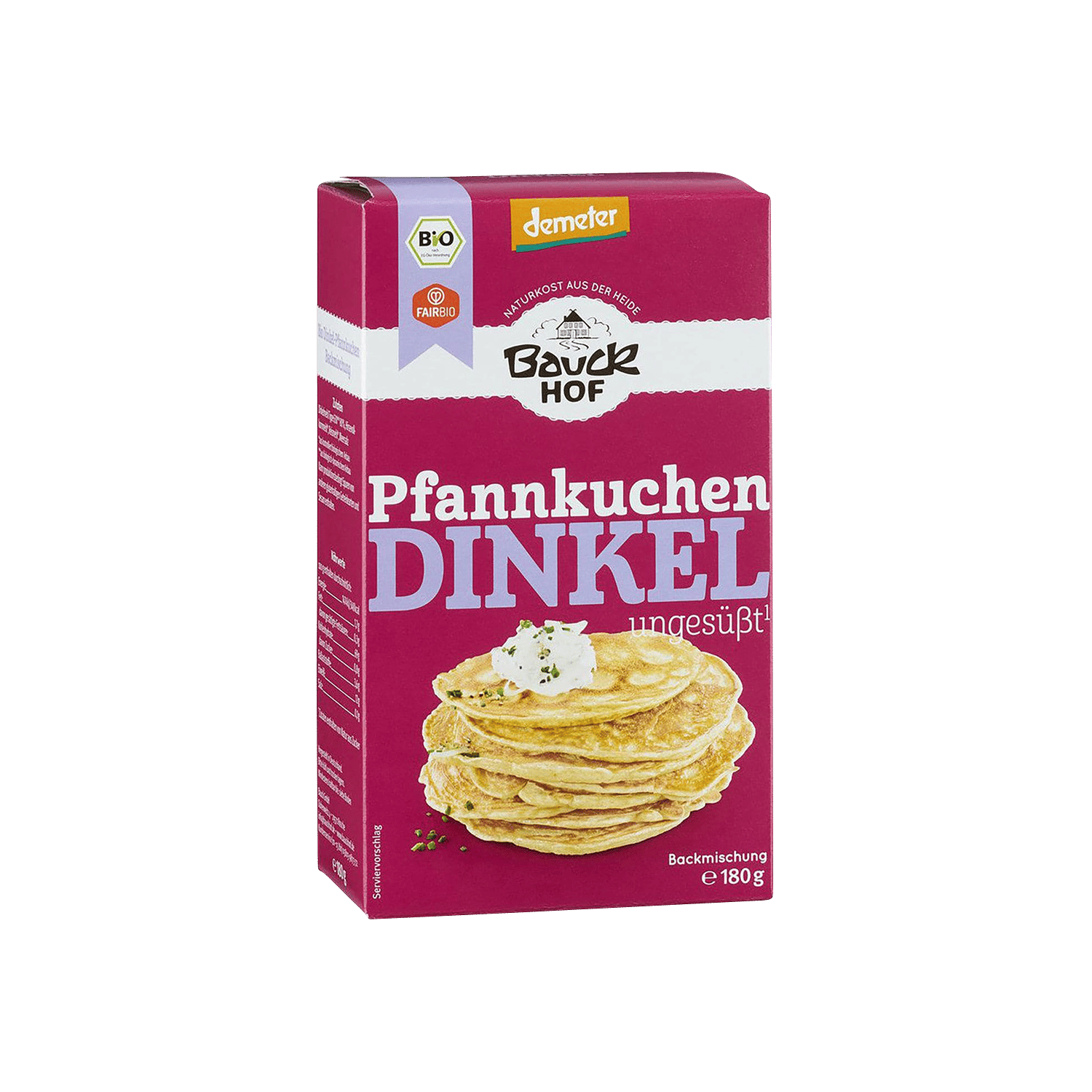 Dinkel-Pfannkuchen Backmischung, BIO, 180g