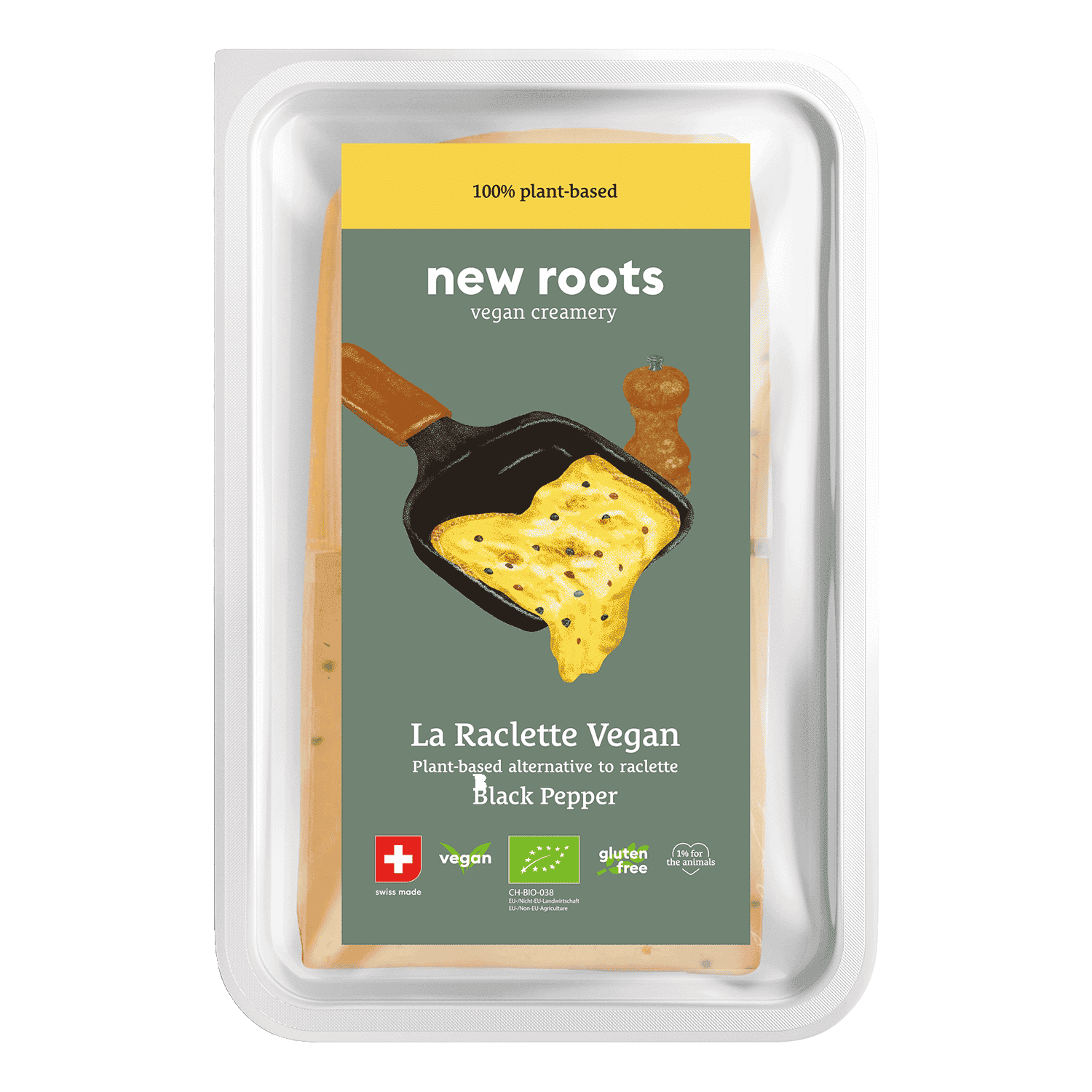 Raclette Vegan Black Pepper