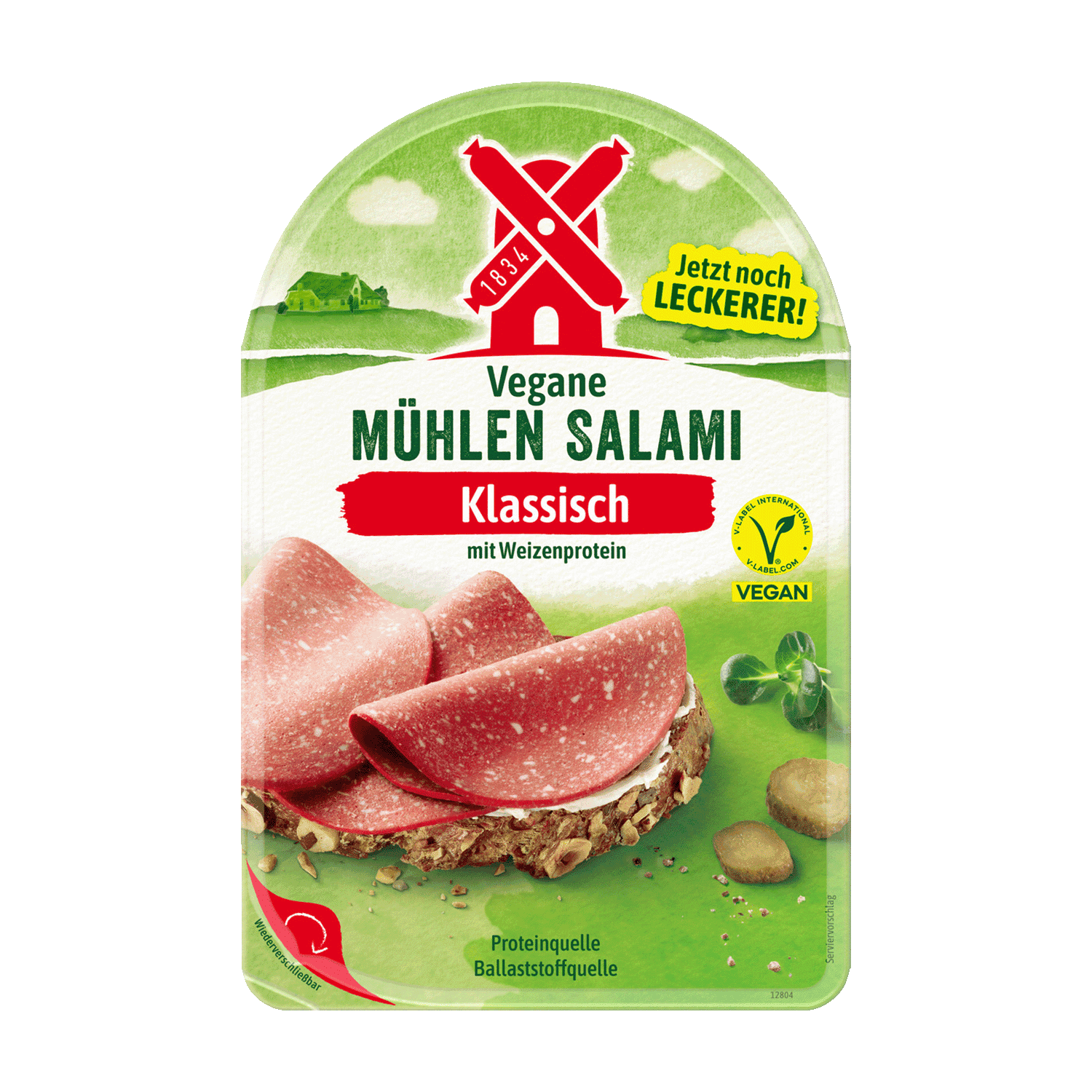 Vegane Mühlen Salami Klassisch, 80g