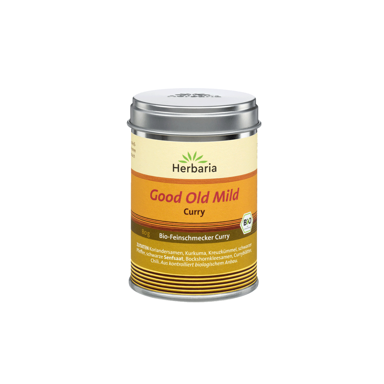 Spice Mix Curry "Good Old Mild", Organic, 80g