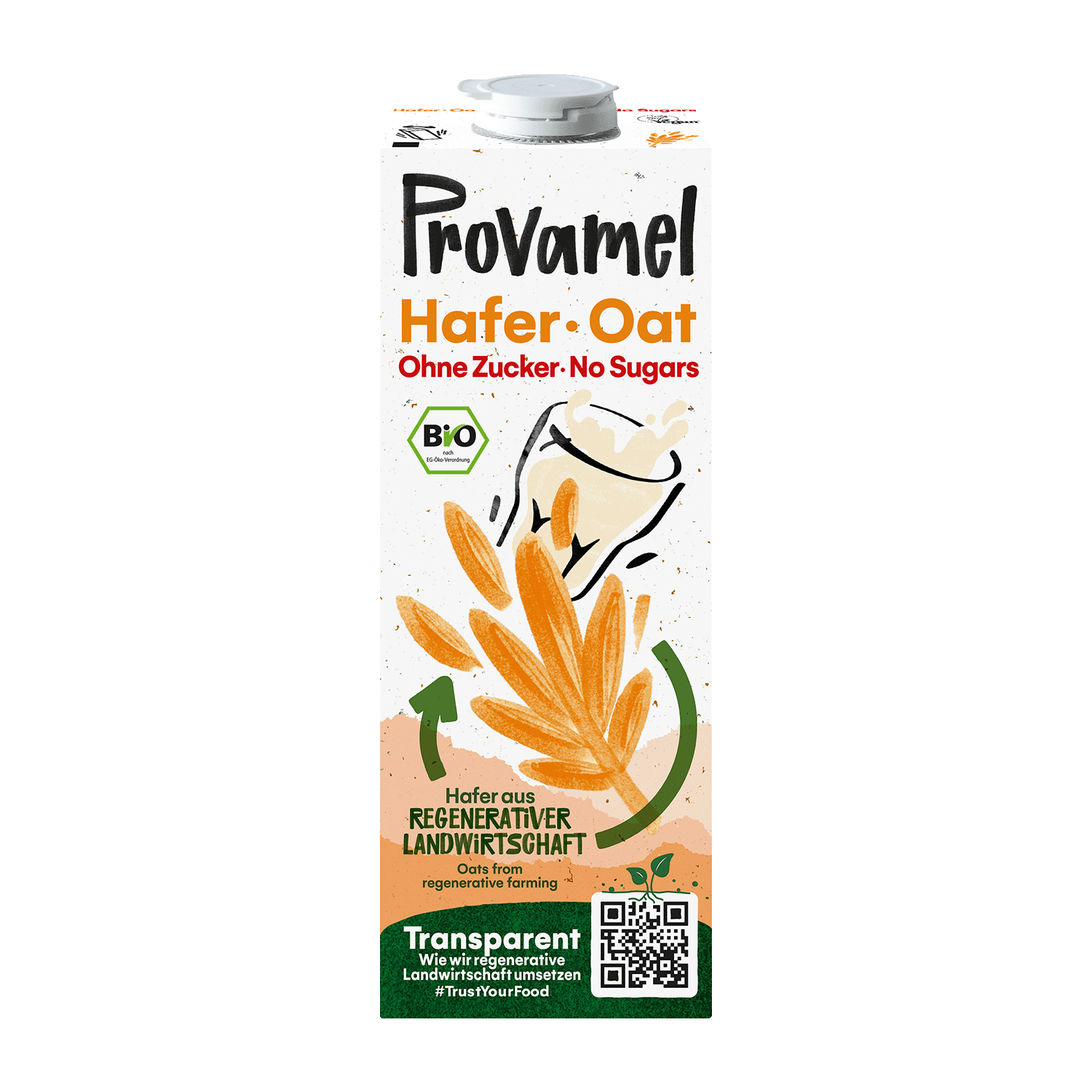 Oat Drink Without Sugar, Organic, 1l