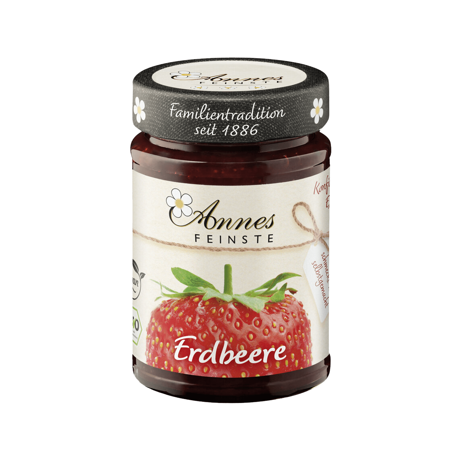 Strawberry Extra Jam, Organic, 225g