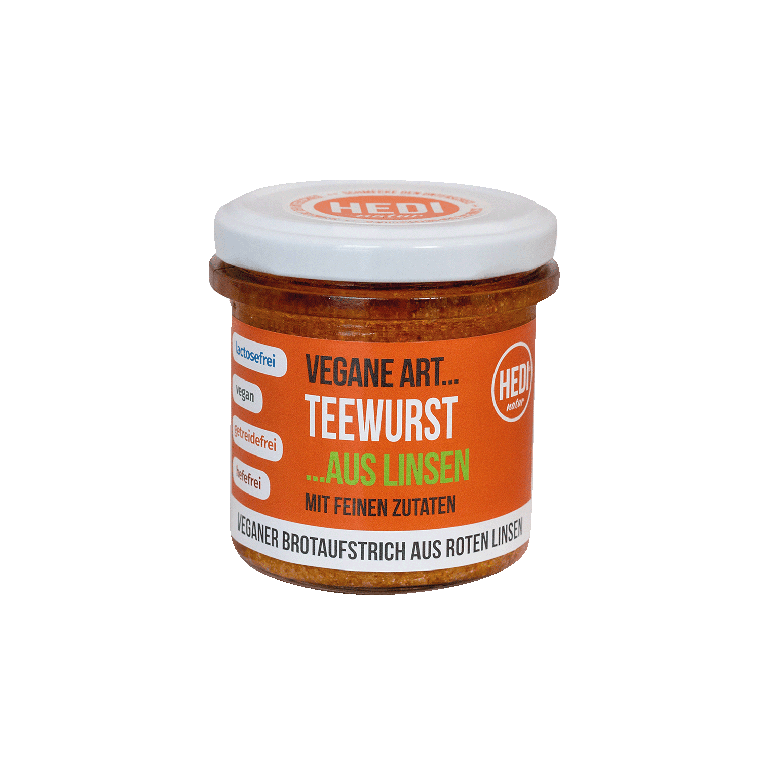 Vegane Art Teewurst aus Linsen, BIO, 140g