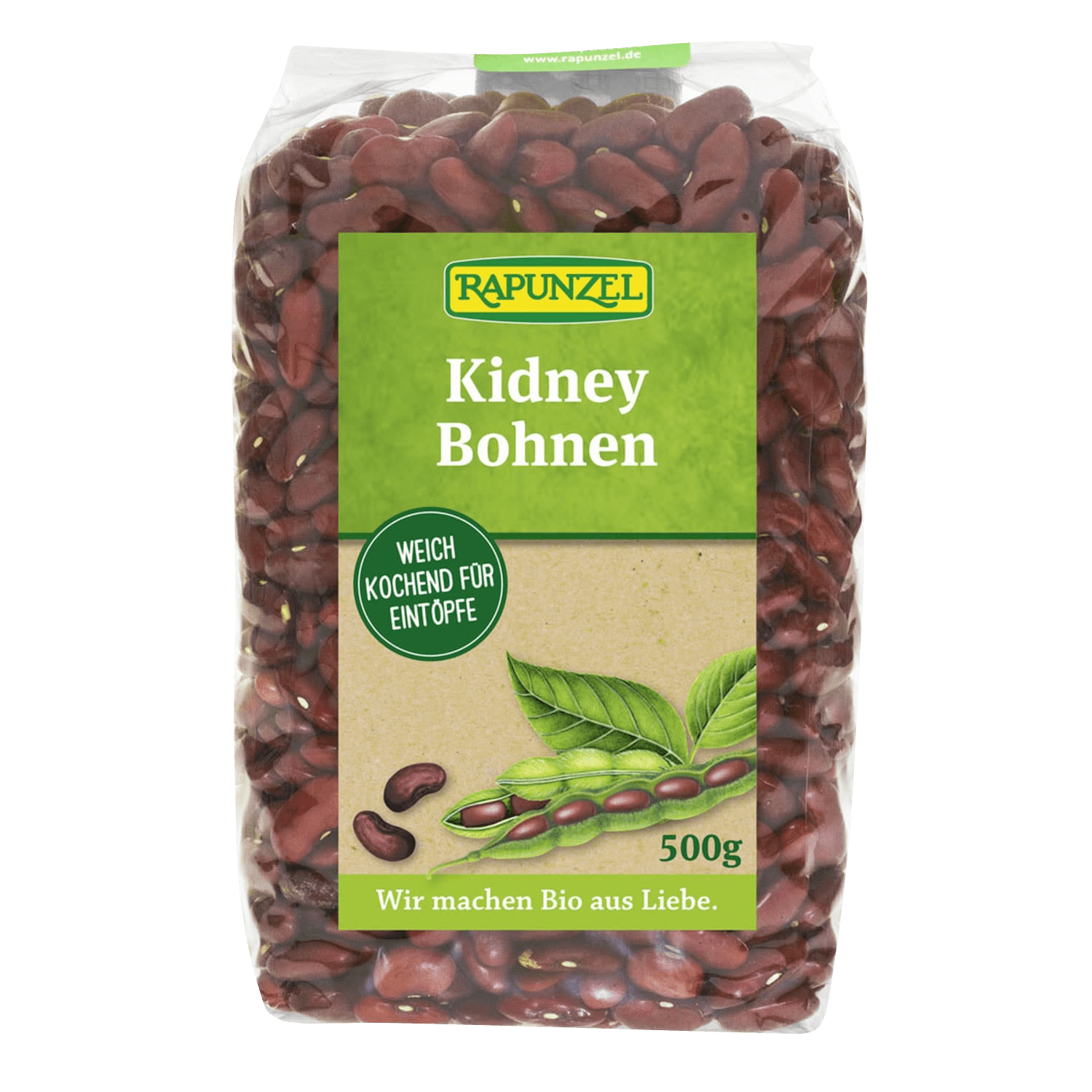 Red Kidney Beans, Organic, 500g