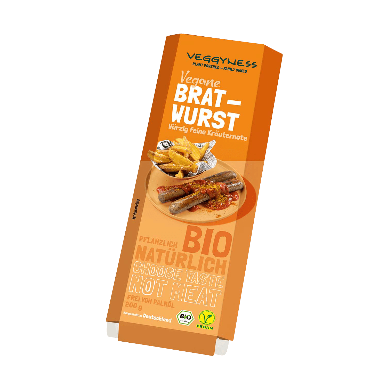 Vegan Sausage "Bratwurst", Organic, 200g