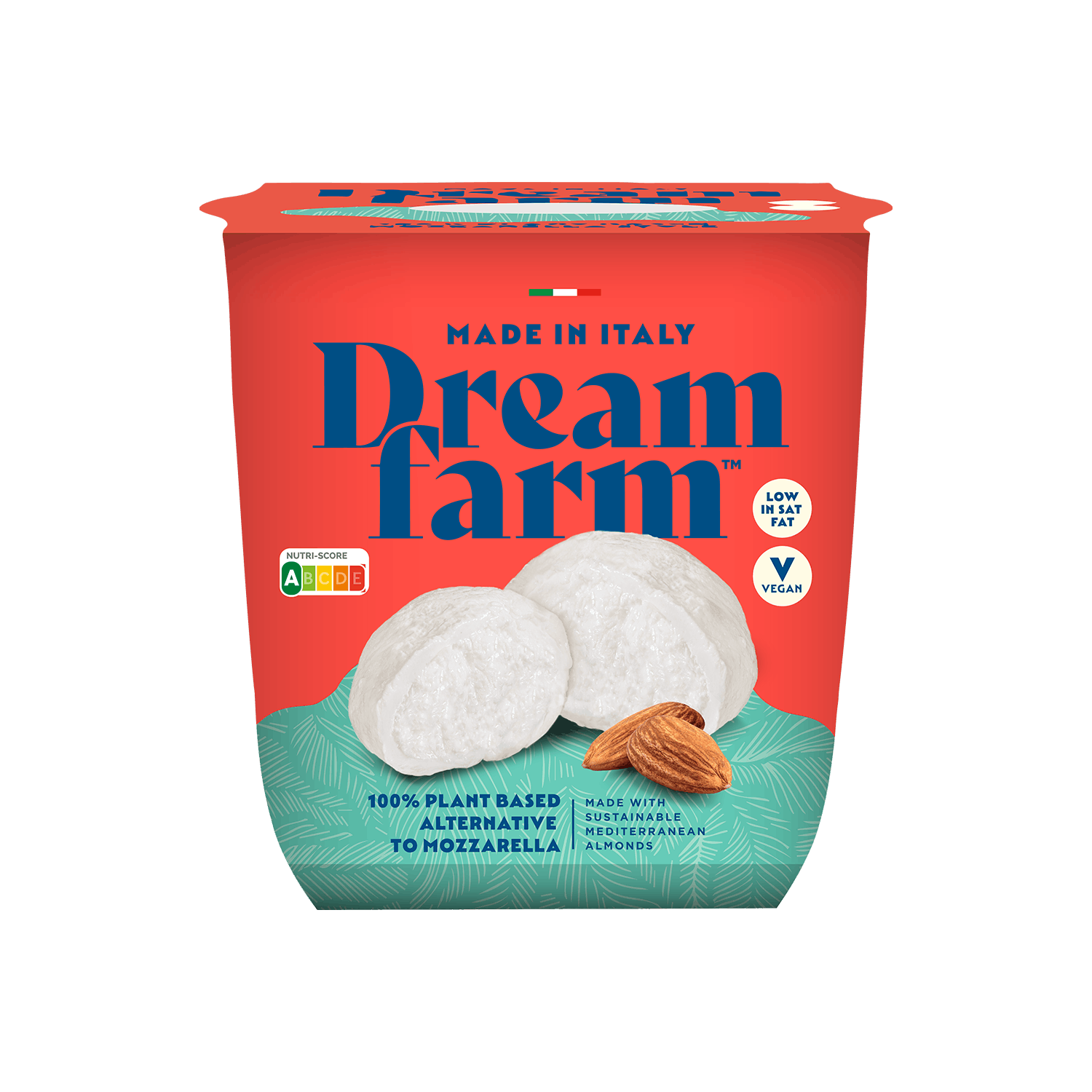 Pflanzliche Alternative zu Mozzarella