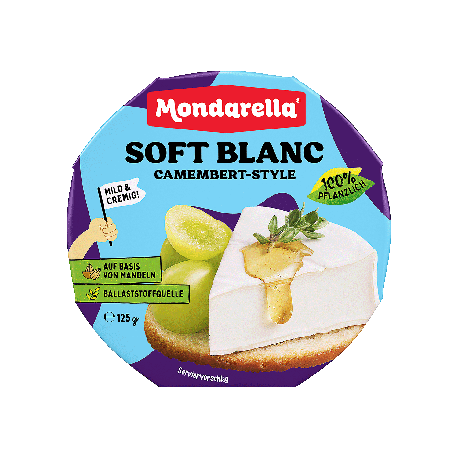 Soft Blanc Camembert Style, 125g