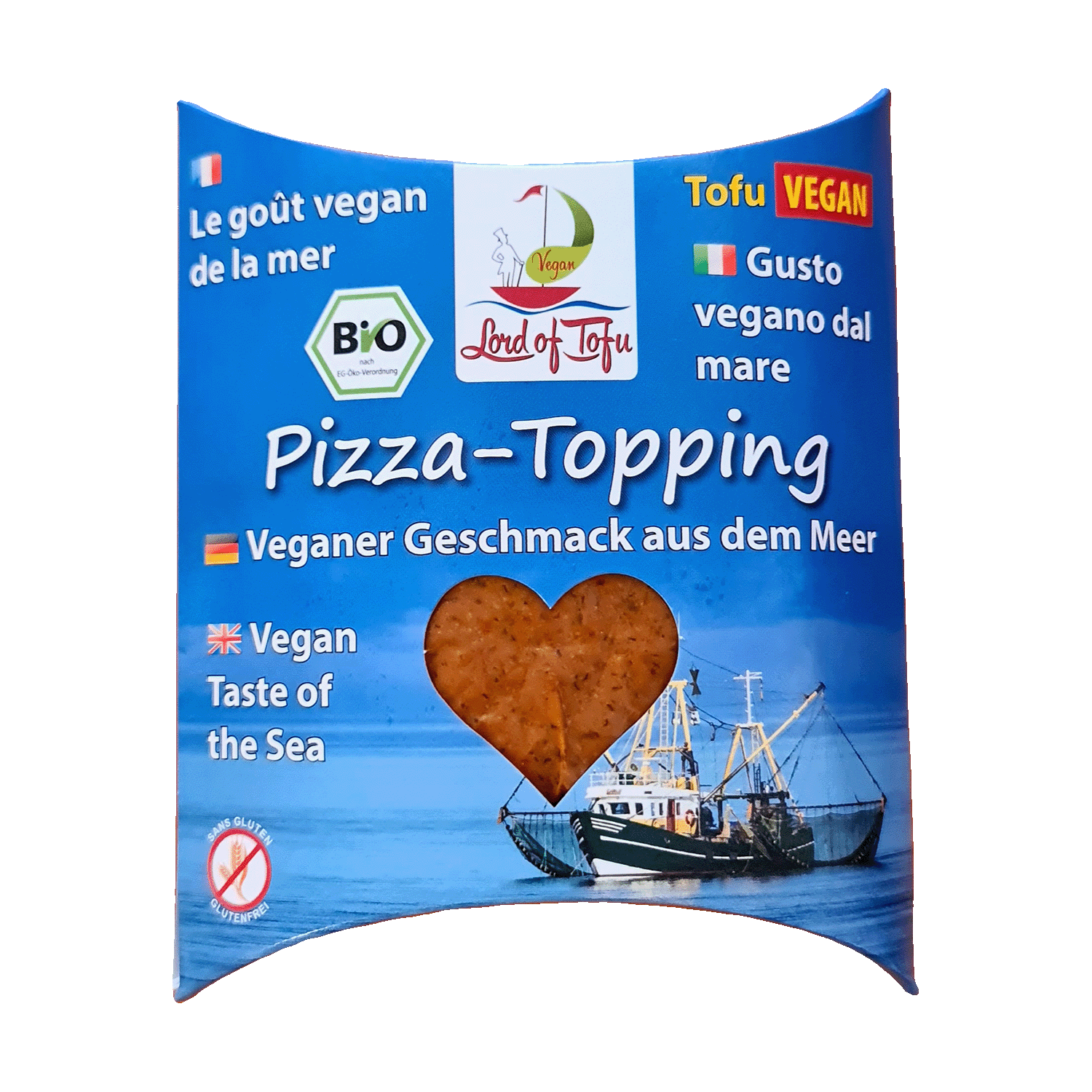 PIZZA TOPPING -can be used like tuna, Organic, 110g